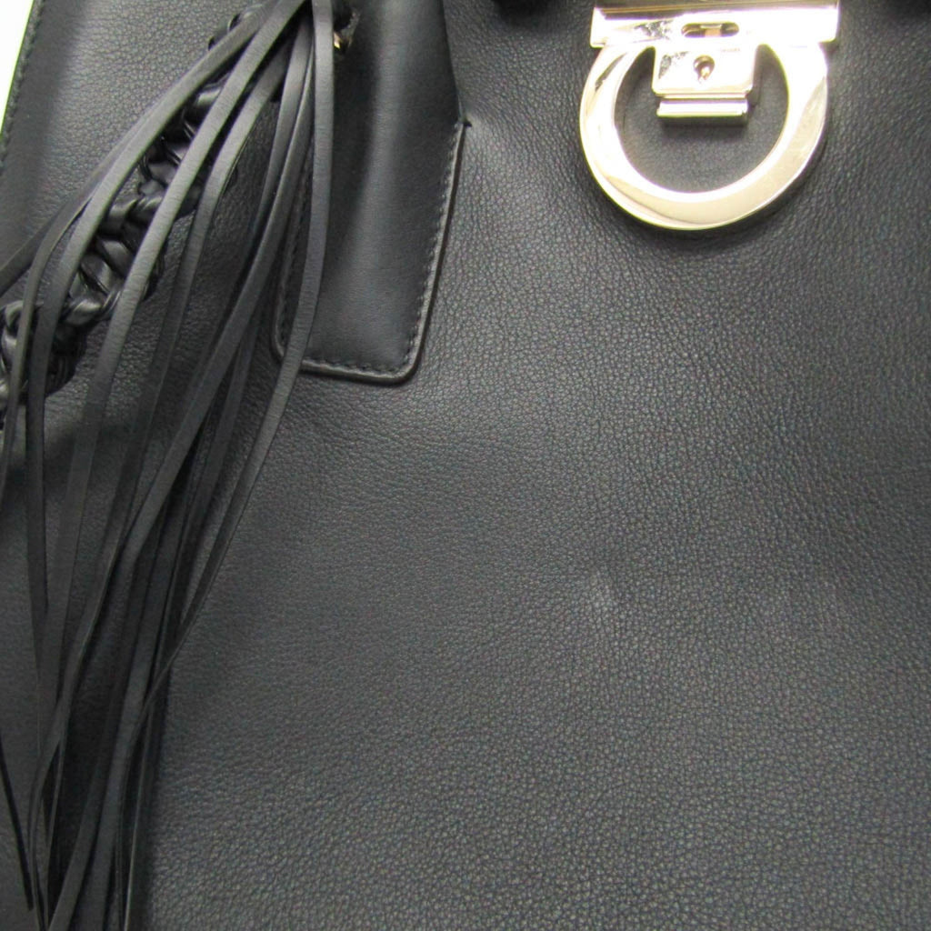 Salvatore Ferragamo Gancini · Leather