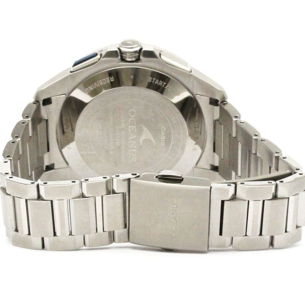 Casio Oceanus · GPS · Titanium