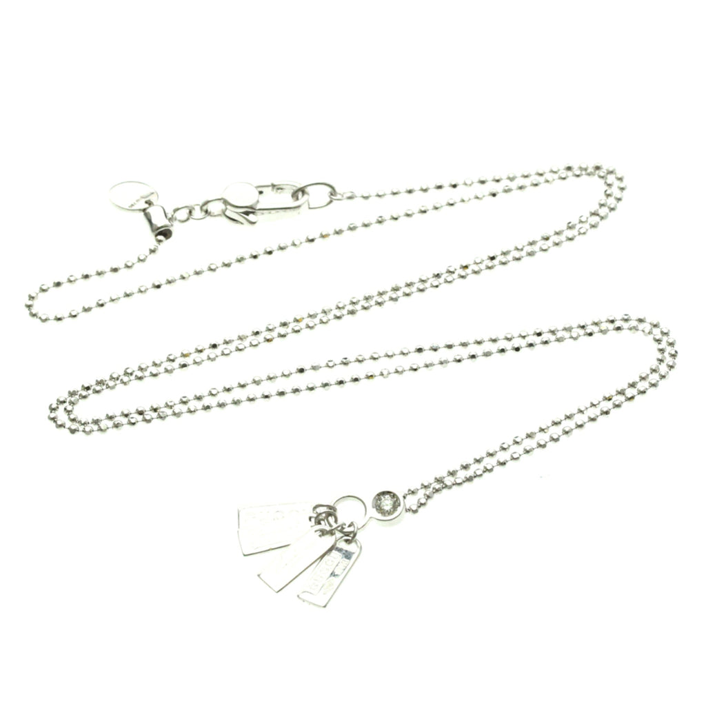 Gucci Diamond Tag · 18K White Gold