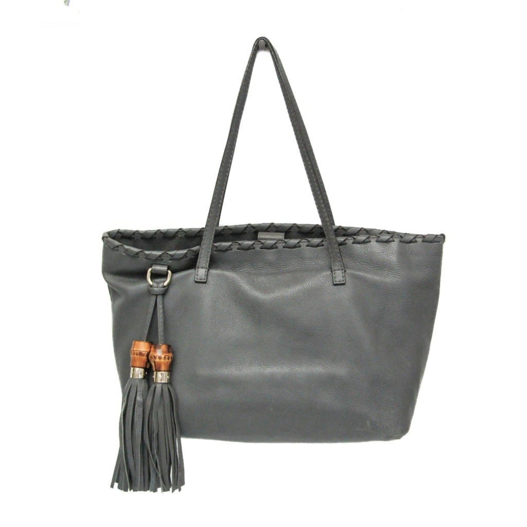 Gucci Bamboo Tassel · Leather Tote