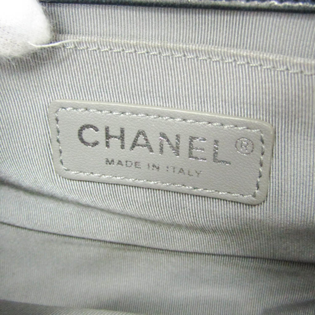 Chanel Boy · Velvet · Chain Shoulder Bag