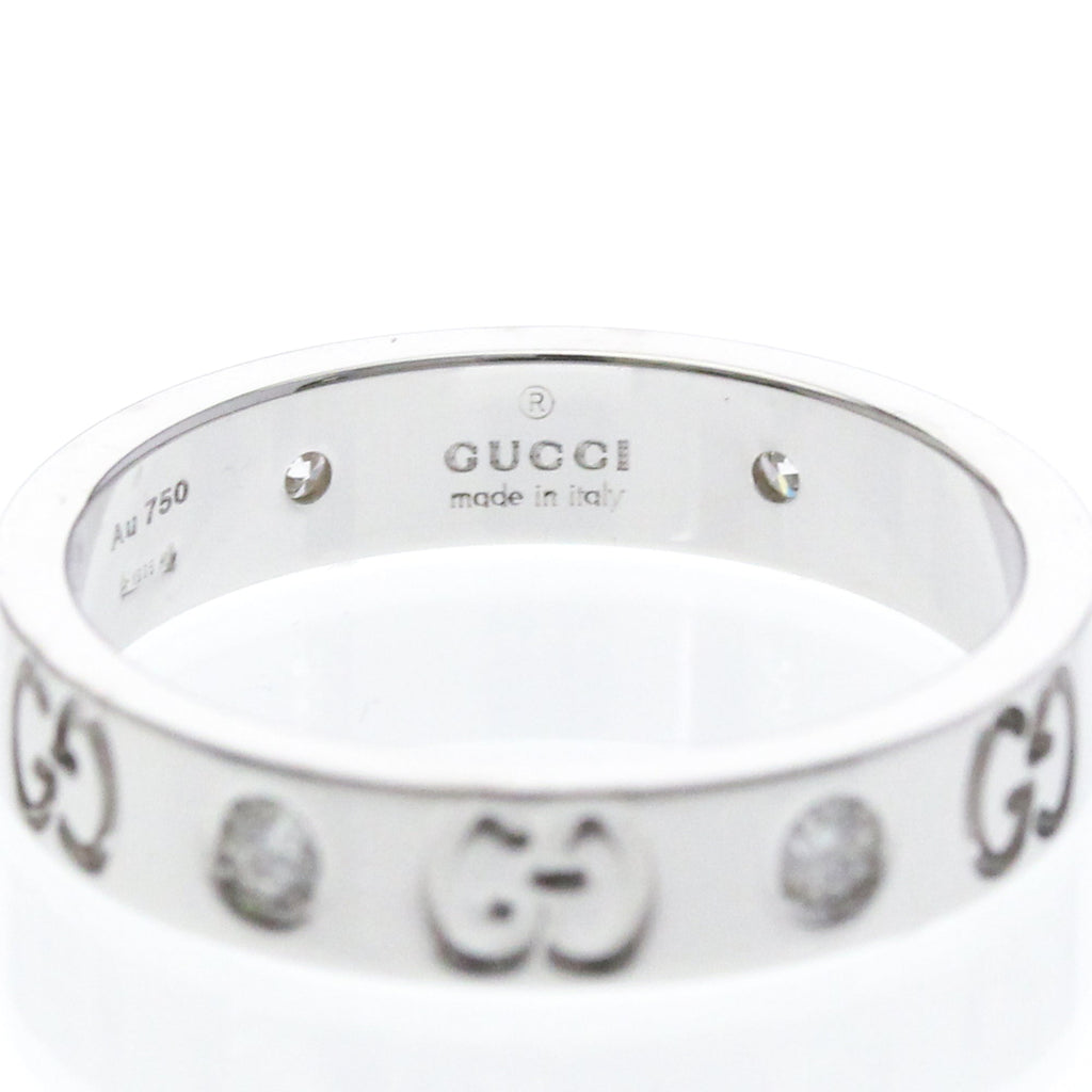 Gucci Icon · Diamond · 18K White Gold