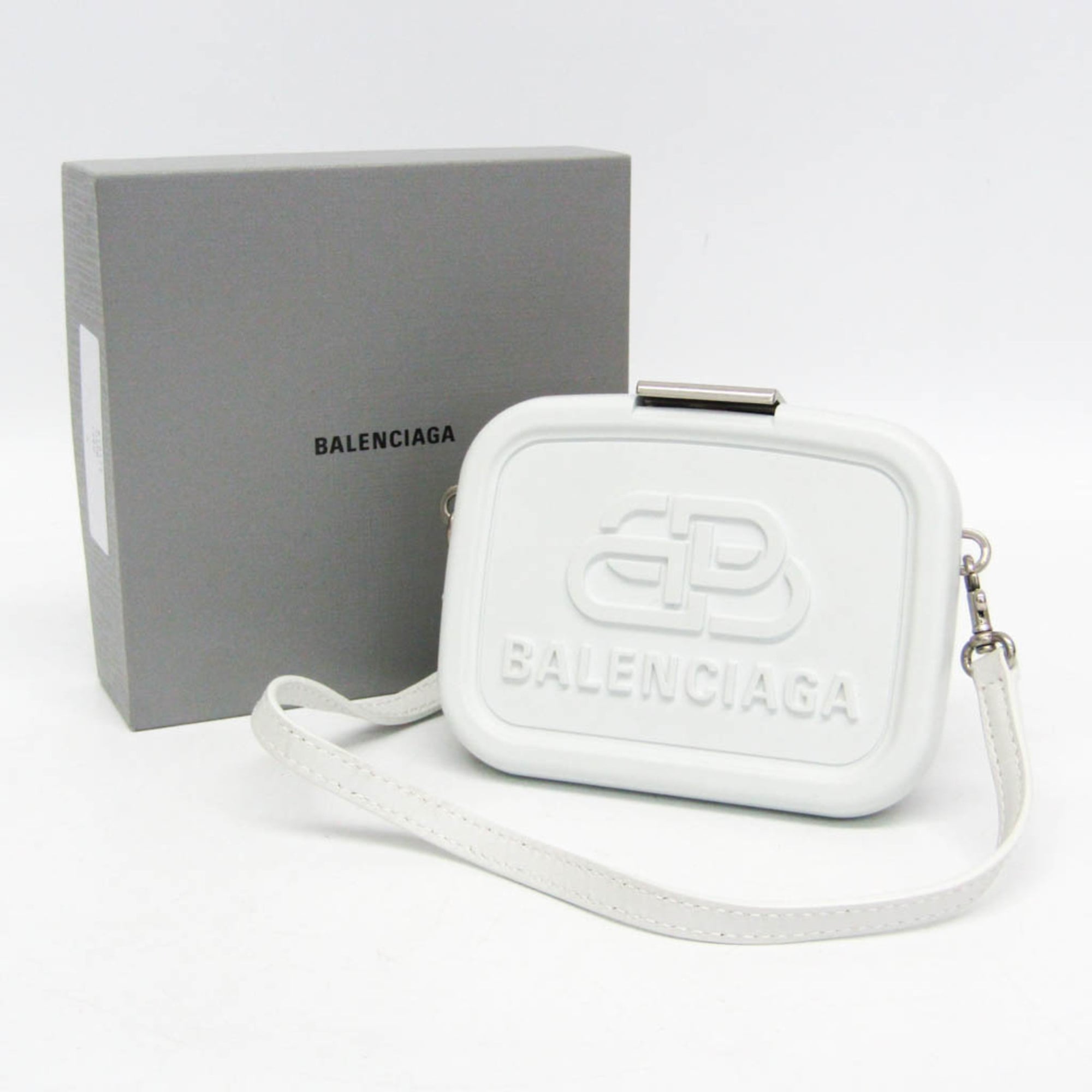 Balenciaga Lunchbox Mini · Leather