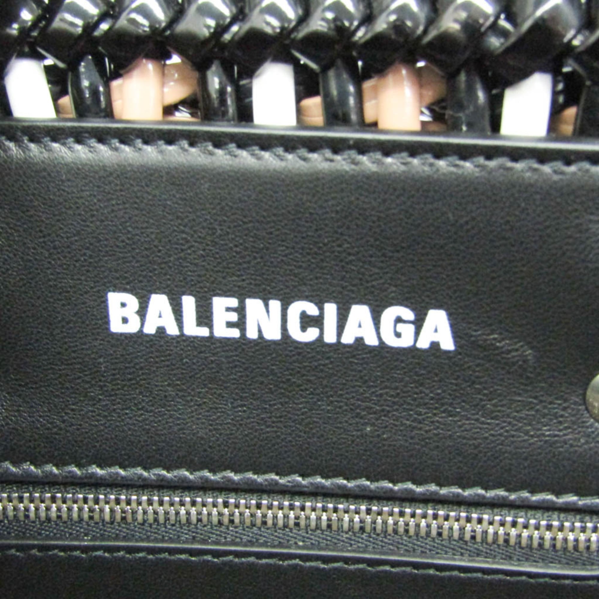 Balenciaga Bistro XS · Enamel Leather