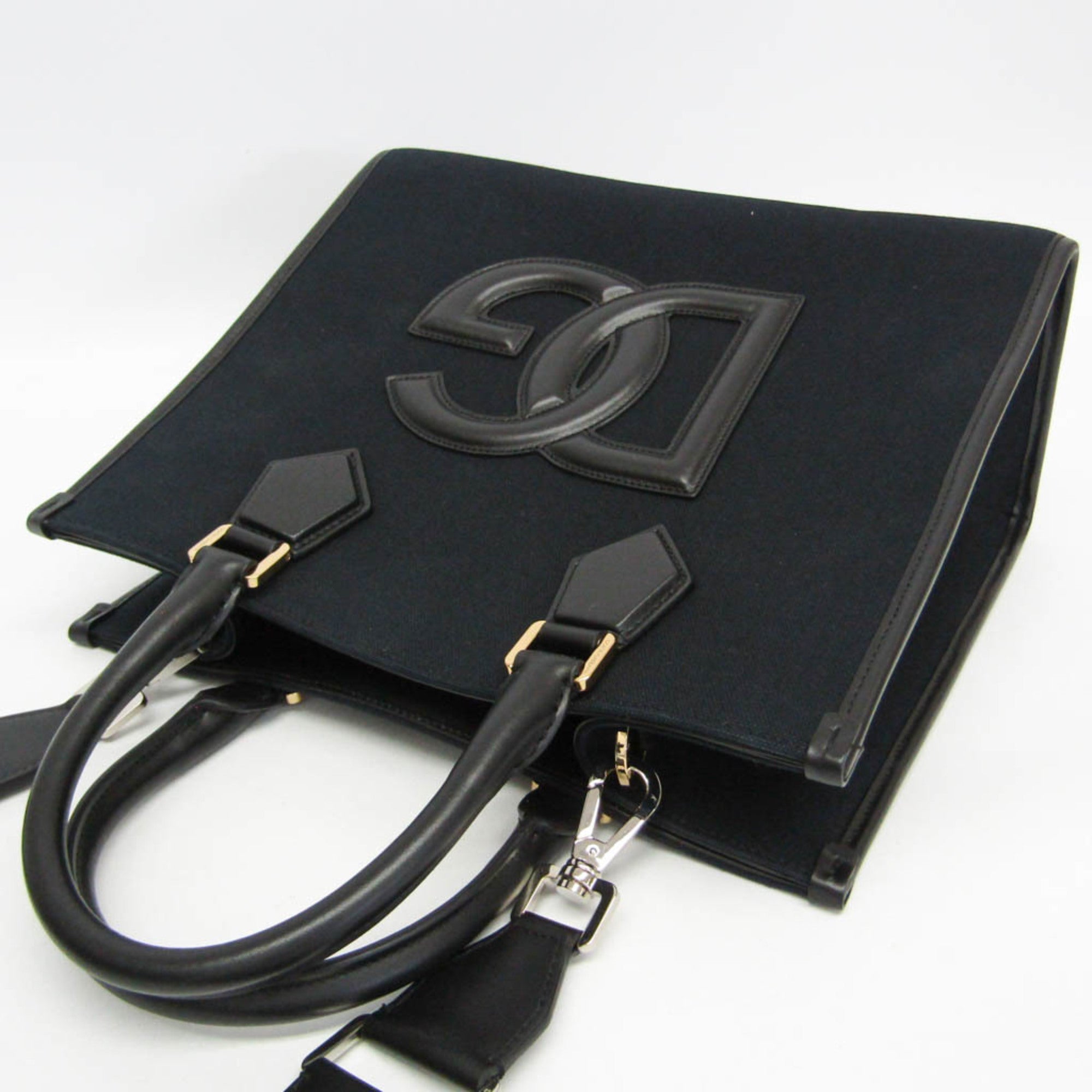 Dolce & Gabbana DG Logo · Canvas & Leather