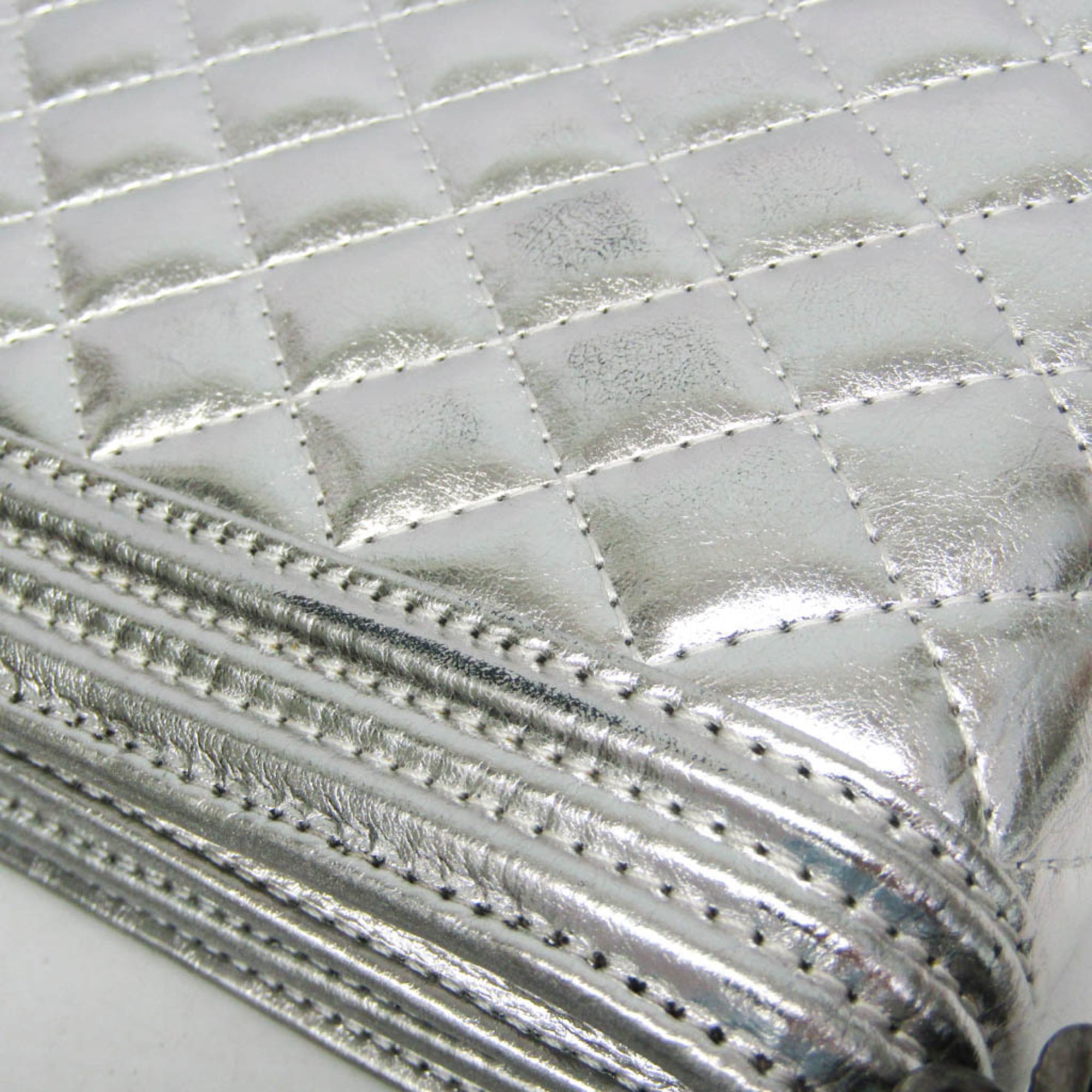Chanel Boy · Metallic Calfskin