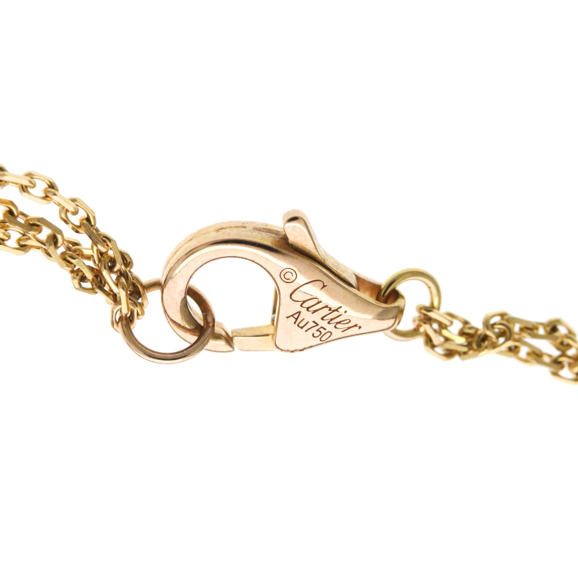 Cartier Baby Trinity · Tri-Gold Necklace