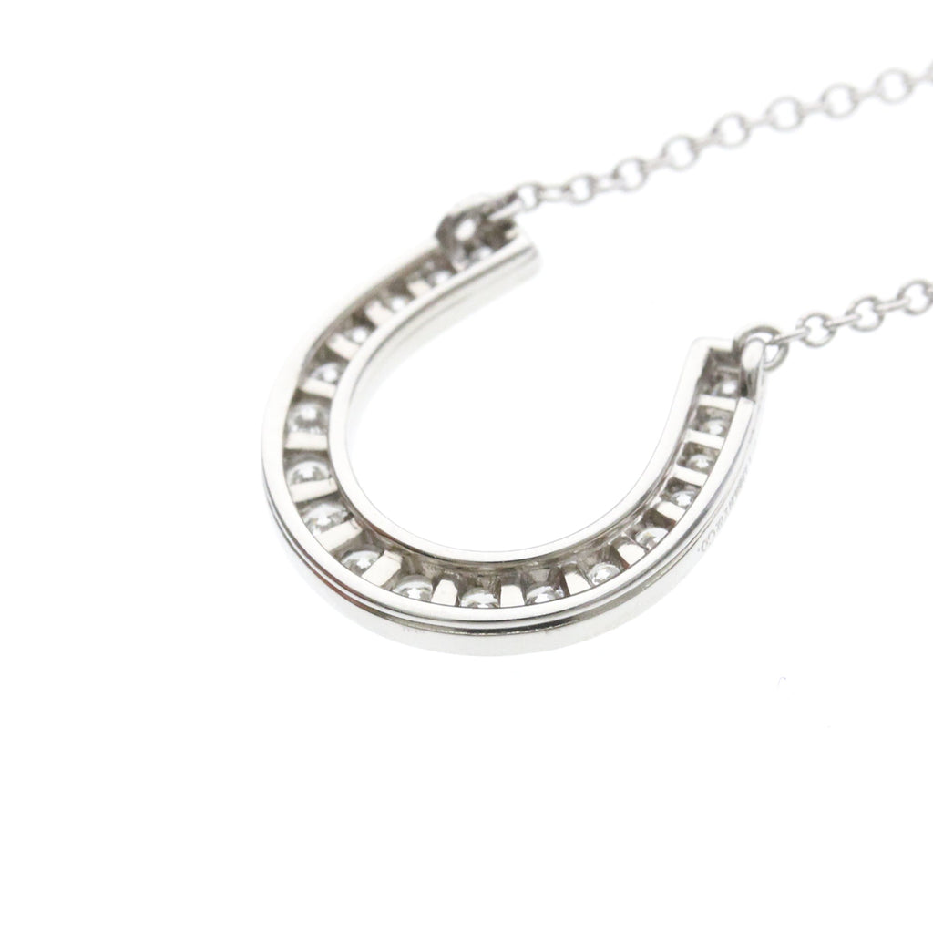 Tiffany Horseshoe · Platinum · Diamond