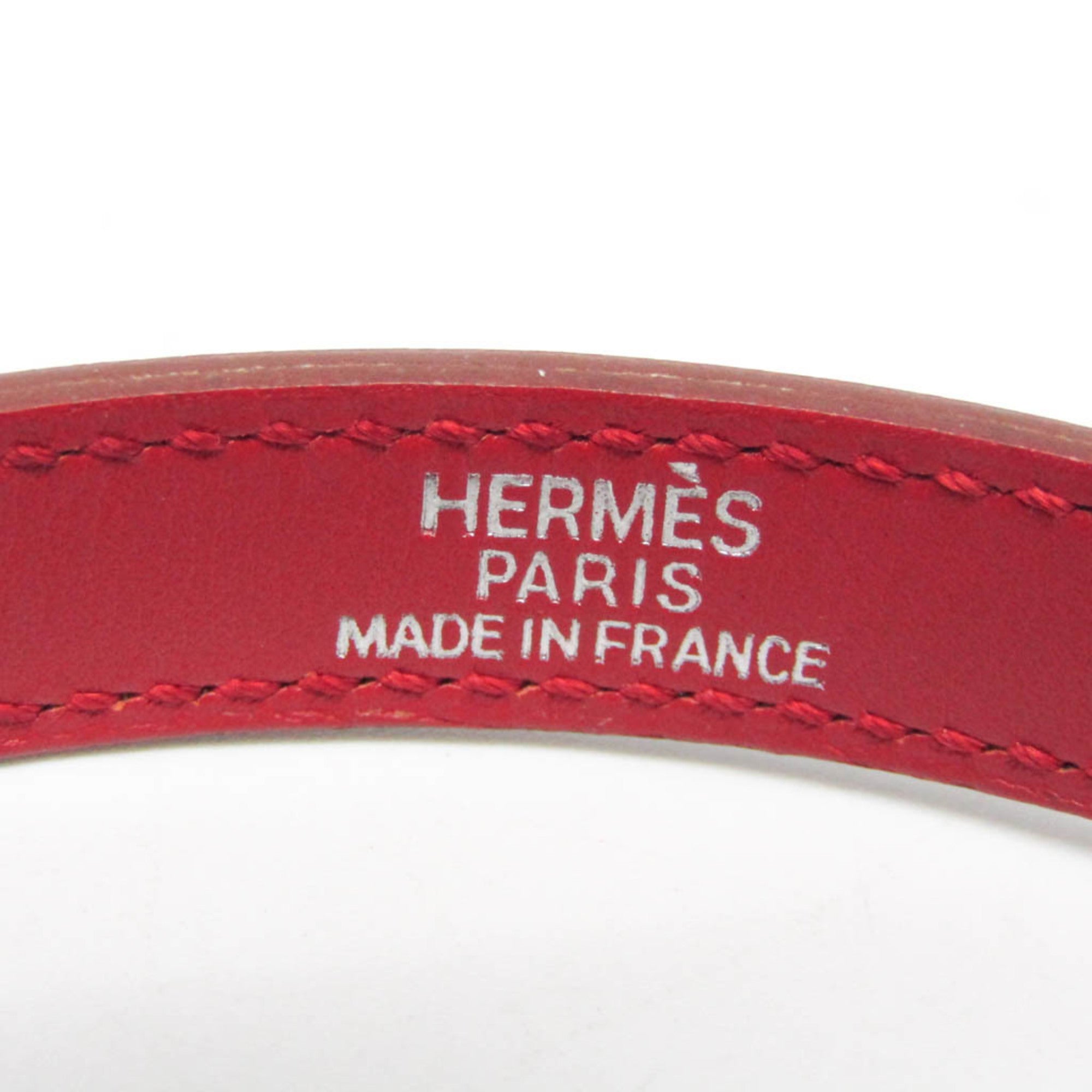 Hermès Kelly Double Tour · Leather Bangle