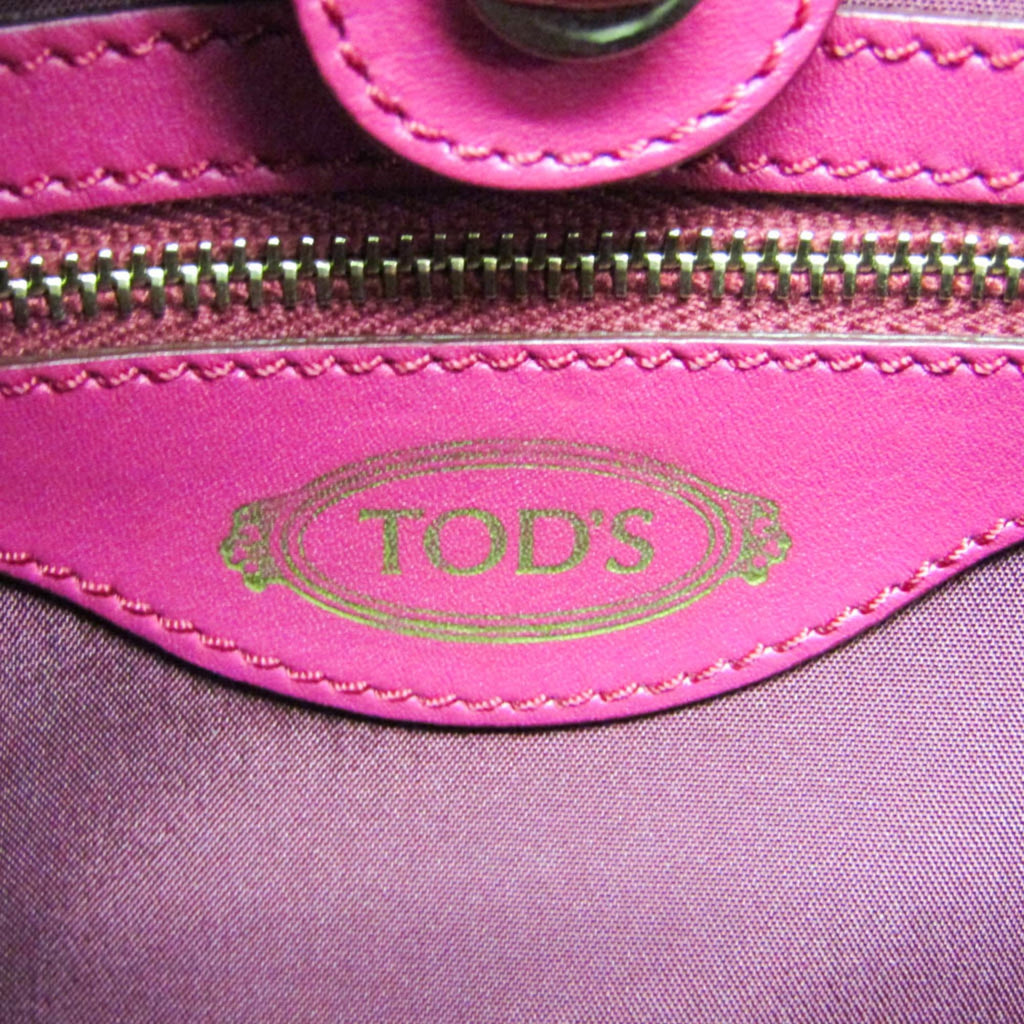 Tod's Mini Flower · Patent Leather