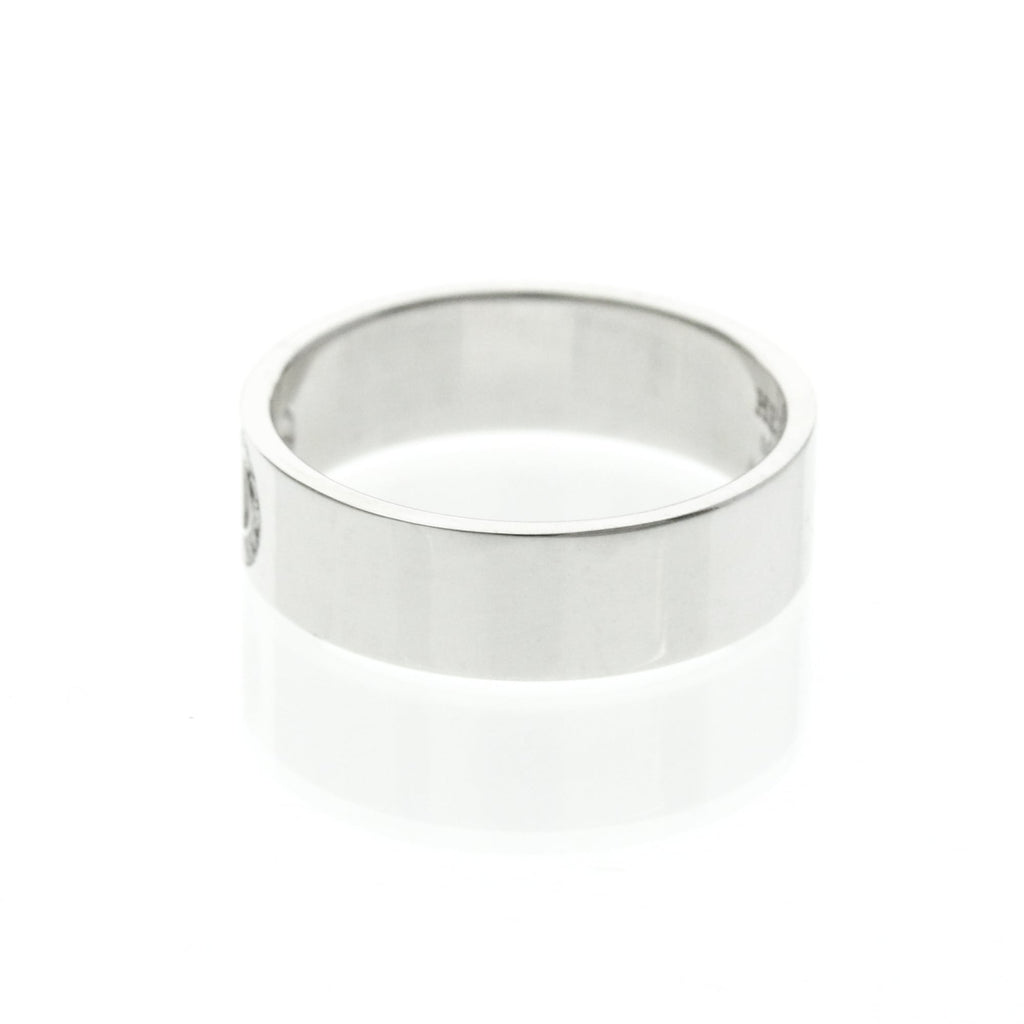 Hermès H d'Ancre · 18K White Gold · Diamond