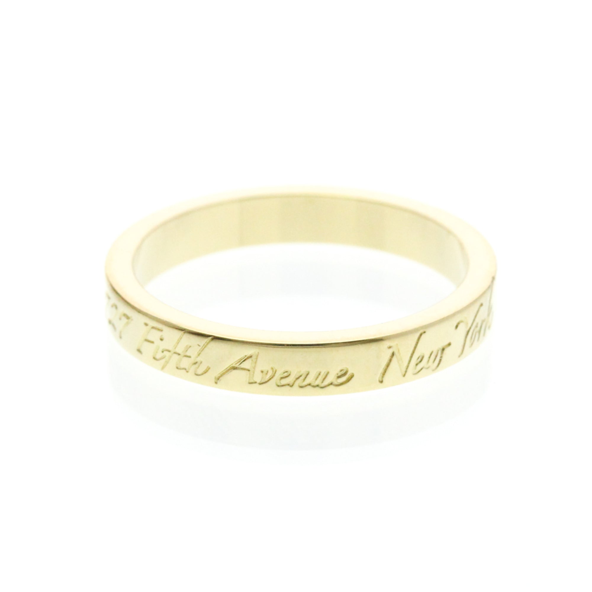 Tiffany Notes Band · 18K Yellow Gold