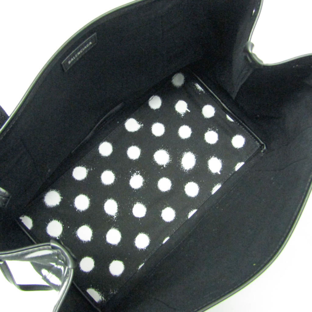 Balenciaga Navy Cabas S · Dot Print