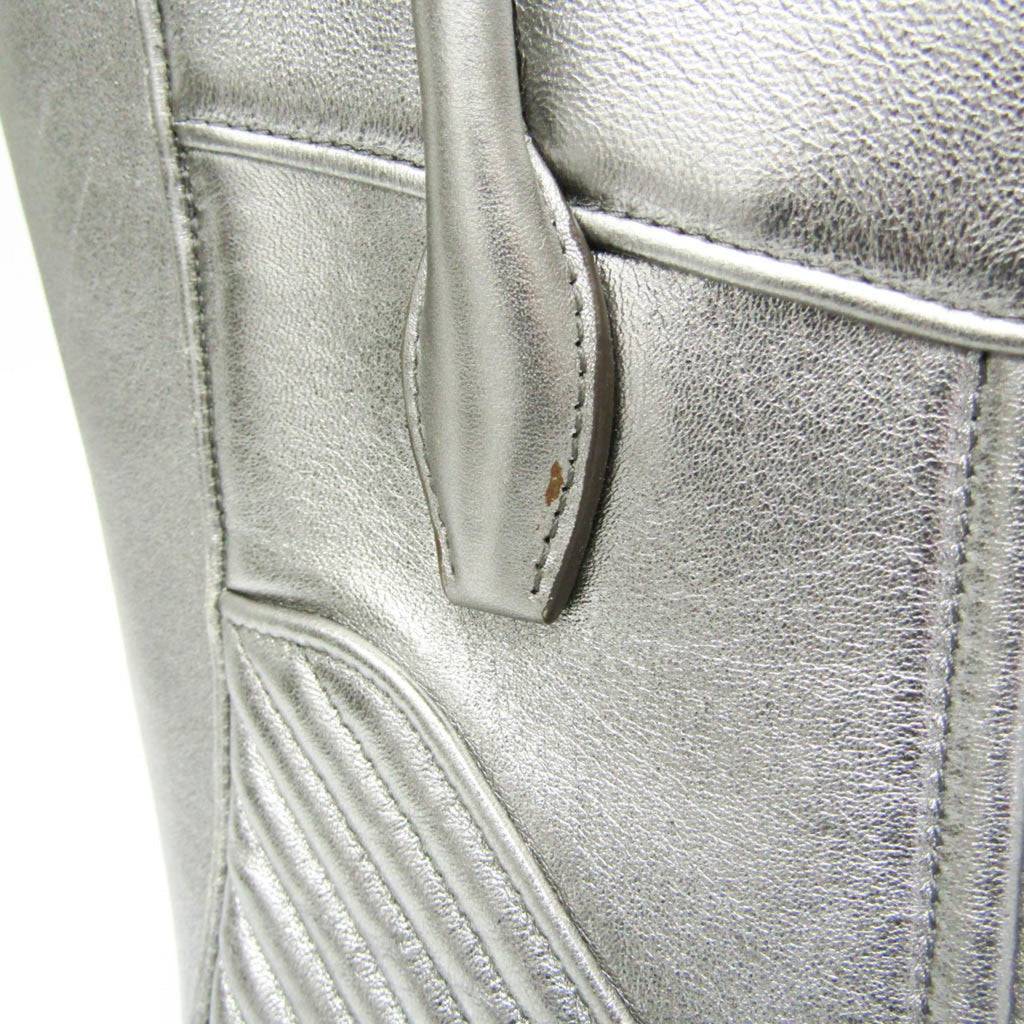 Miu Miu Nappa Biker · Metallic Leather