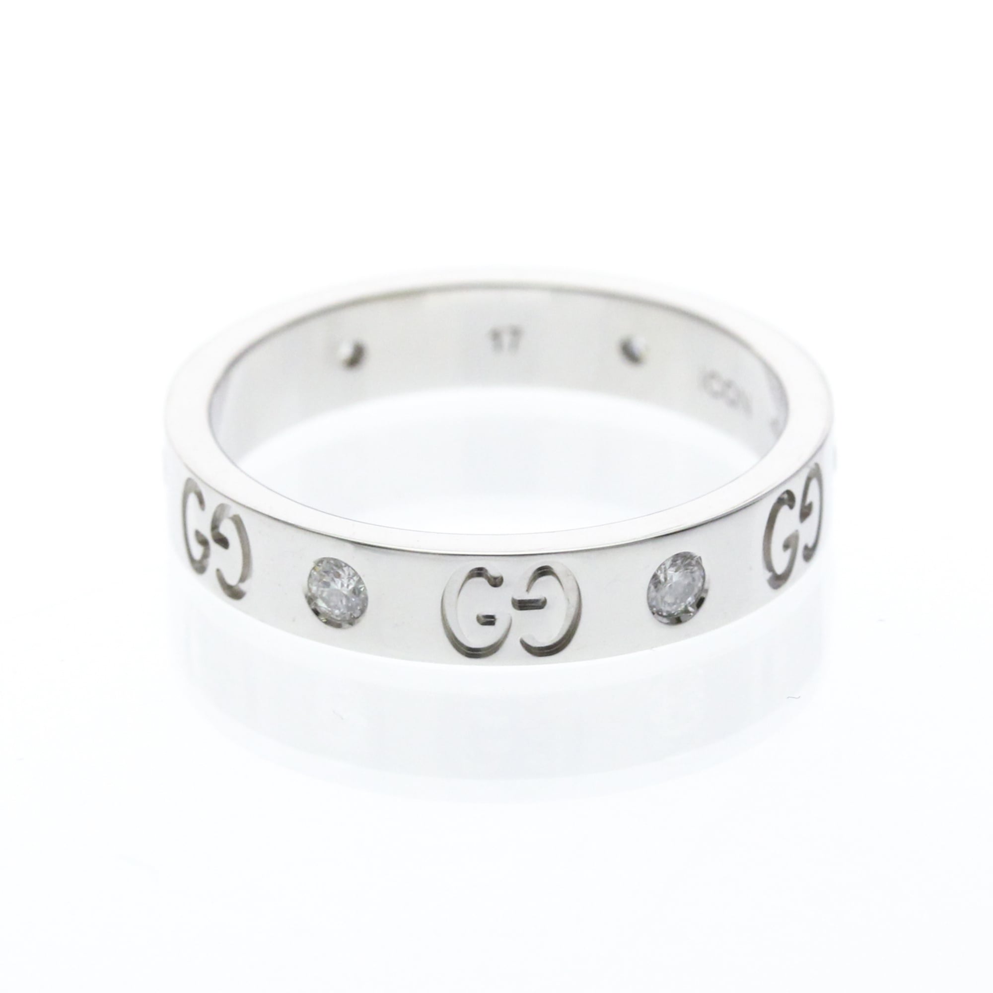 Gucci Icon · 18K White Gold · Diamond