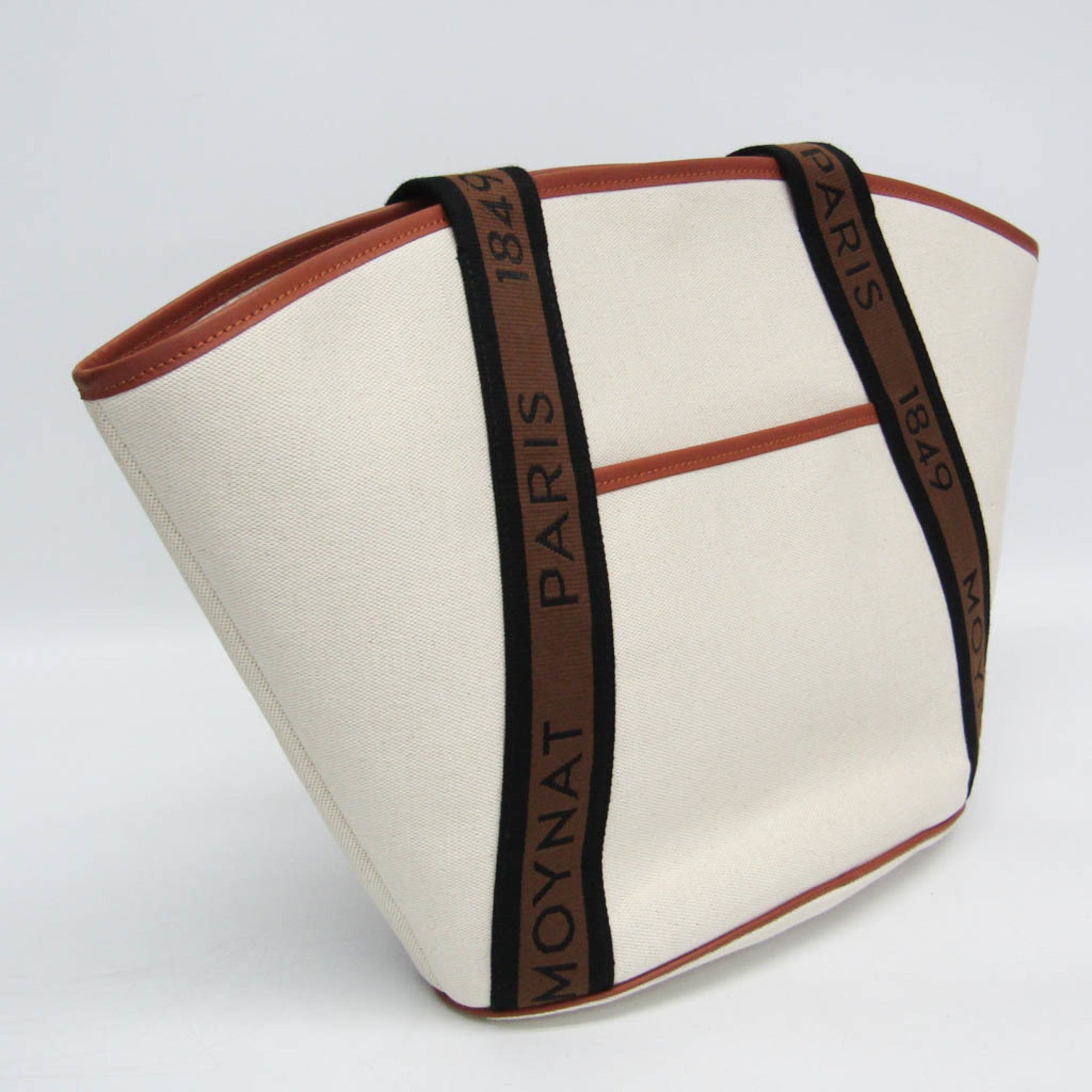 Moynat · Canvas & Leather Tote