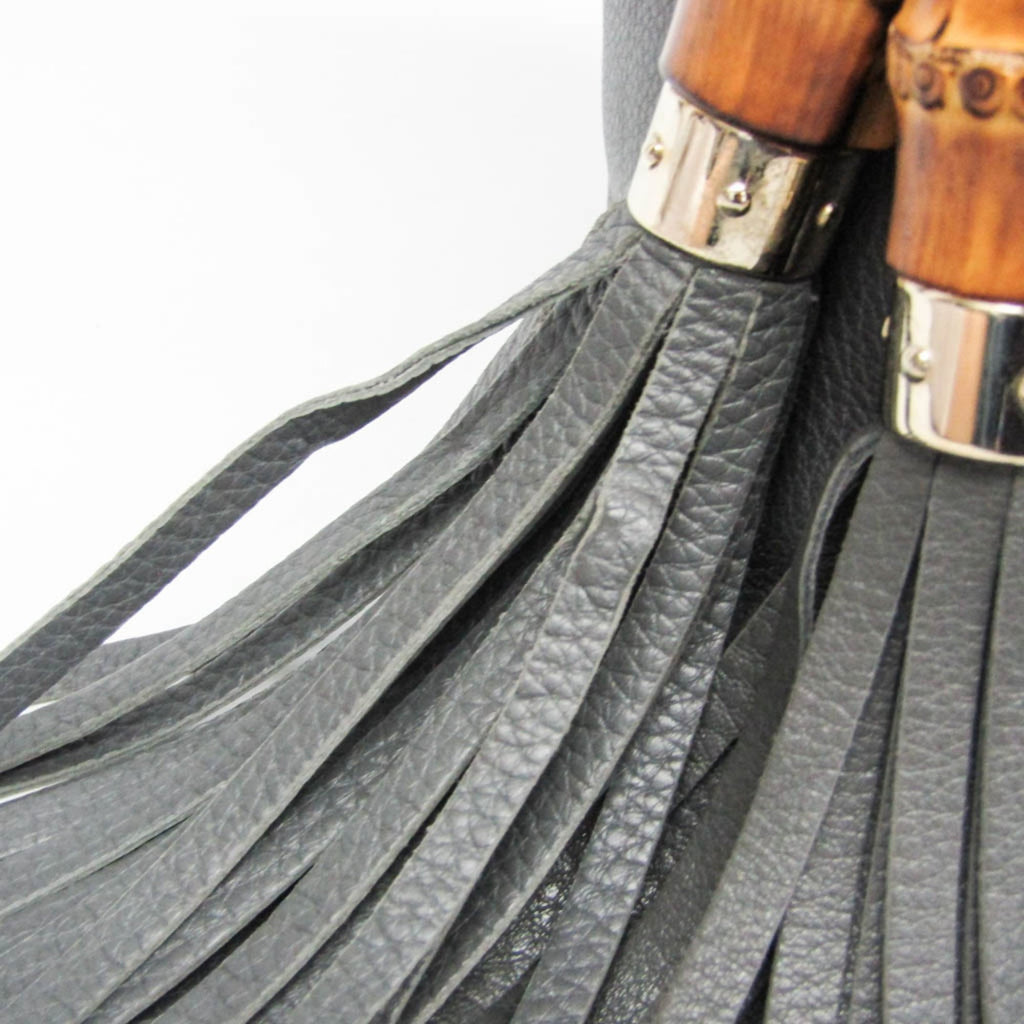 Gucci Bamboo Tassel · Leather Tote