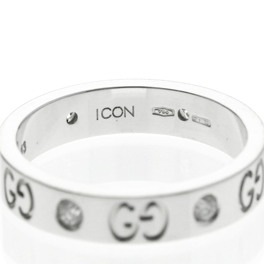 Gucci Icon · Diamond · 18K White Gold