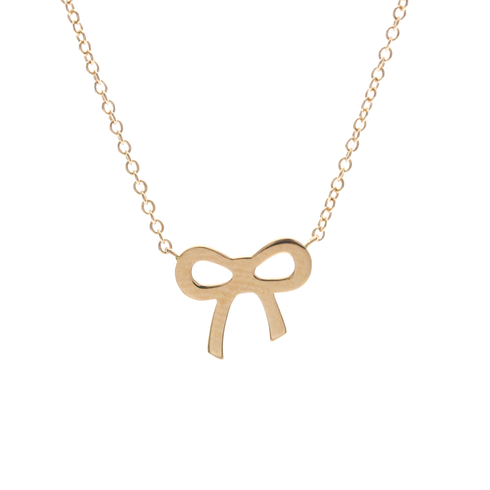 Tiffany Metro Bow · Rose Gold · Diamond
