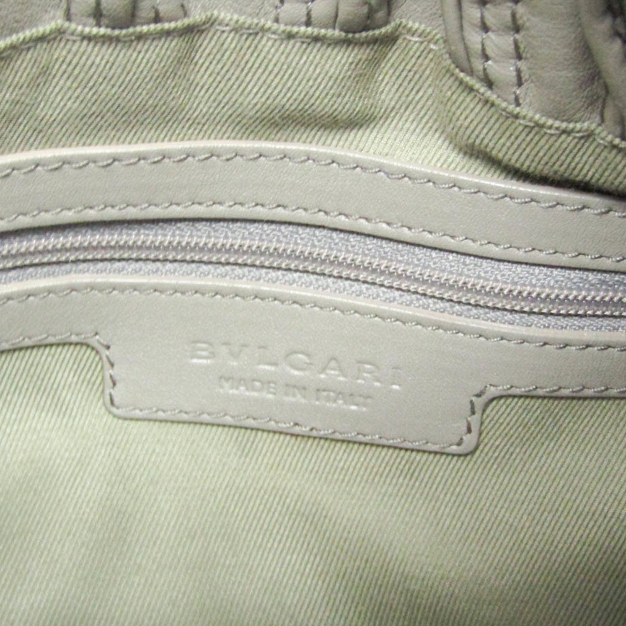Bvlgari Monete · Leather Tote