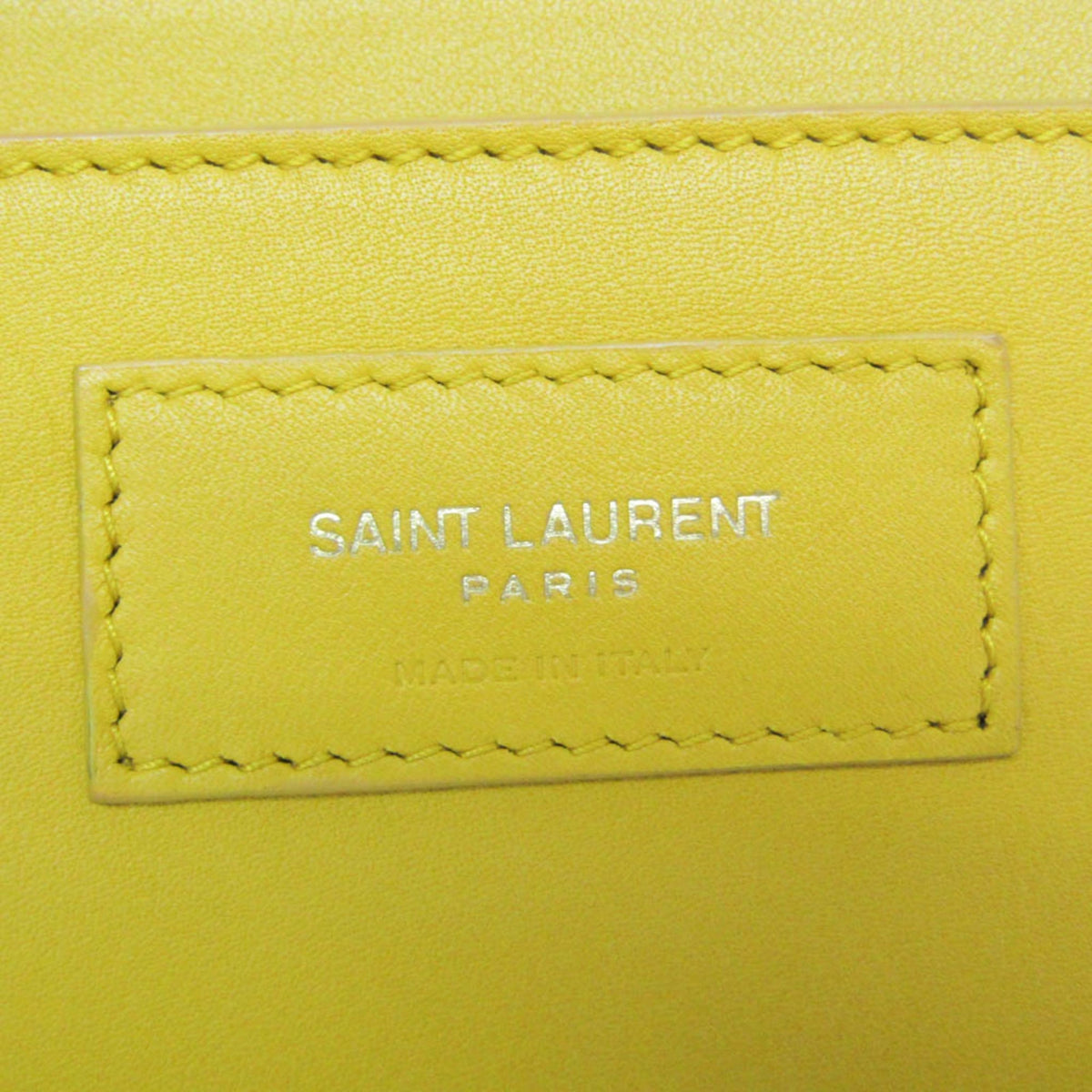 Saint Laurent Small Hobo Chain · Leather