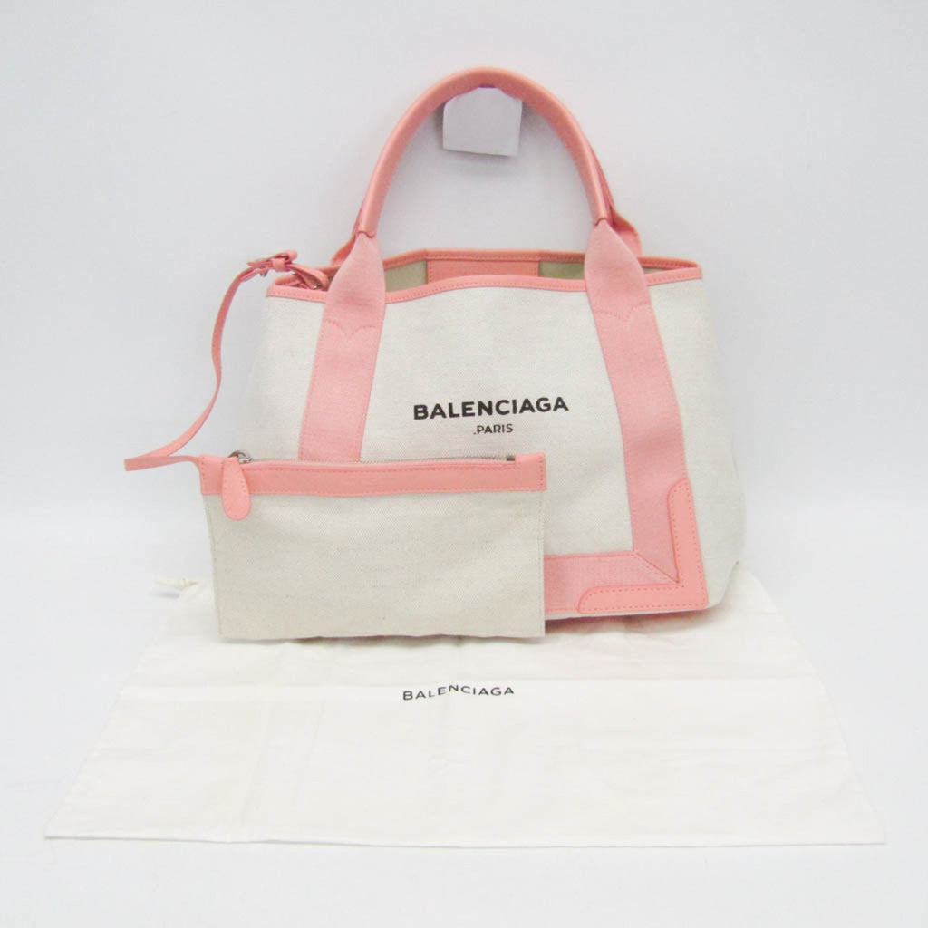 Balenciaga Navy Cabas S · Canvas