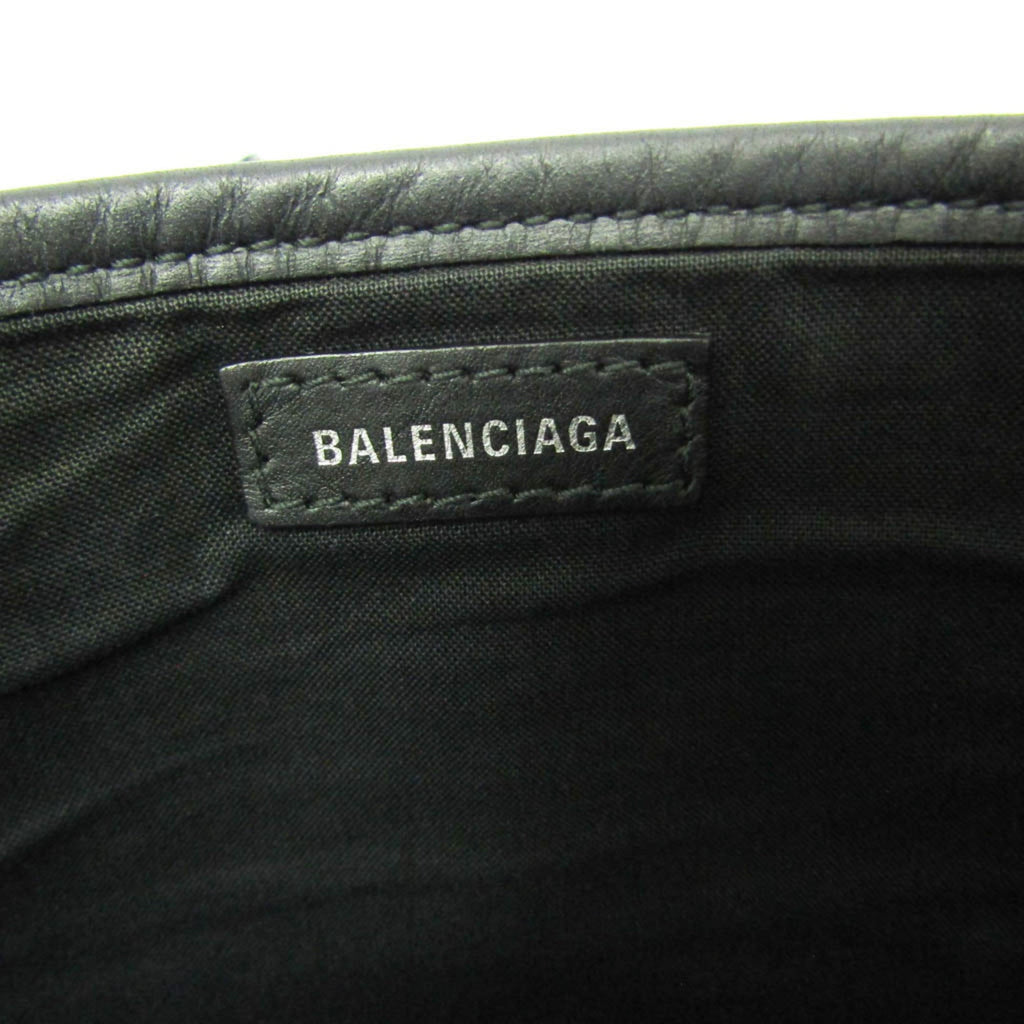 Balenciaga Navy Cabas XS · Canvas & Leather