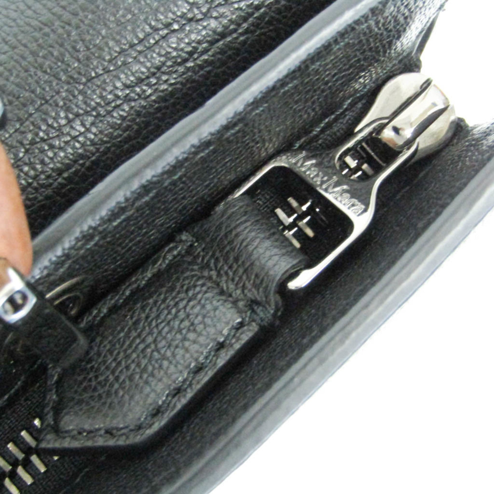 Max Mara Wooden Handle Flap Bag