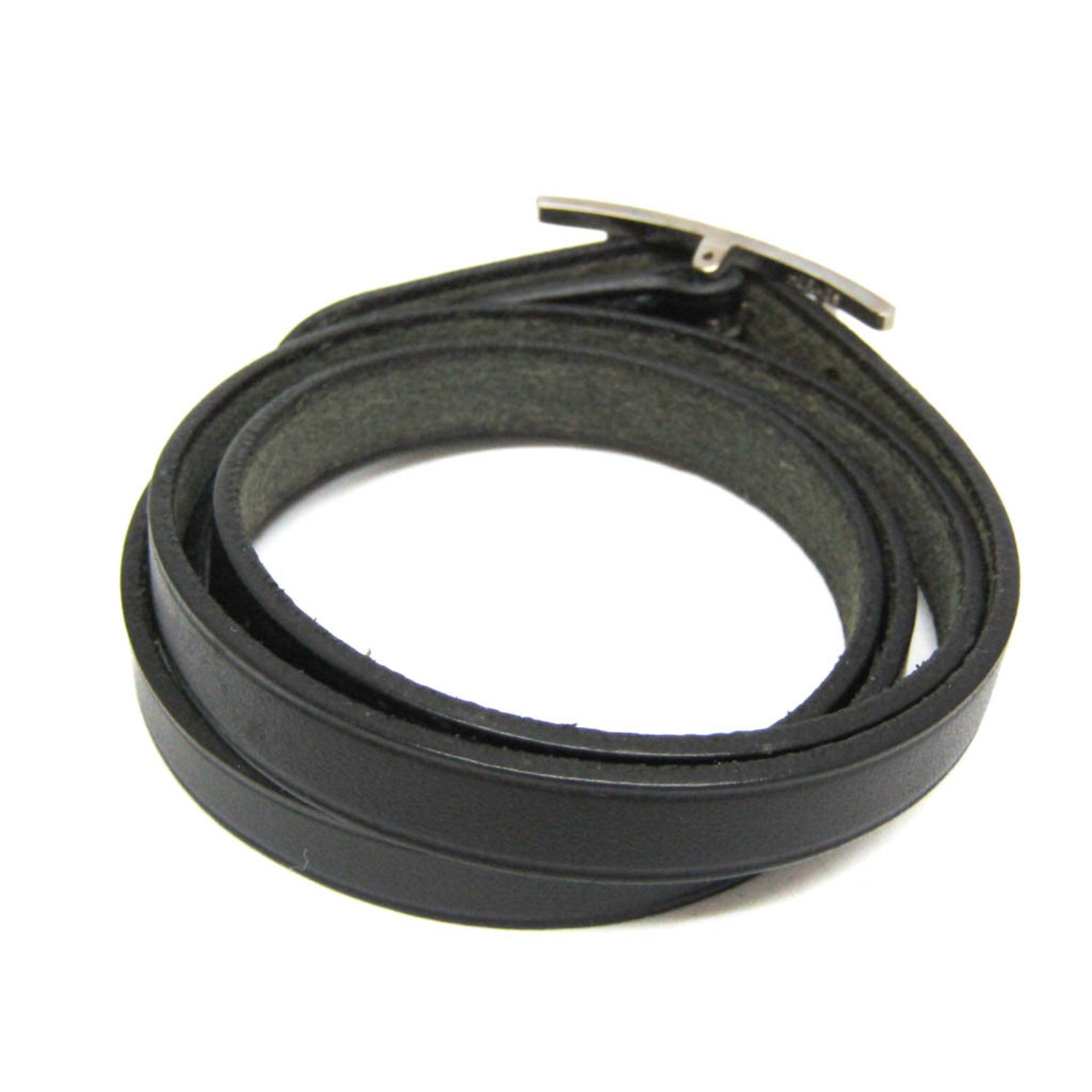 Hermès Hapi Triple · Leather Wrap Bangle