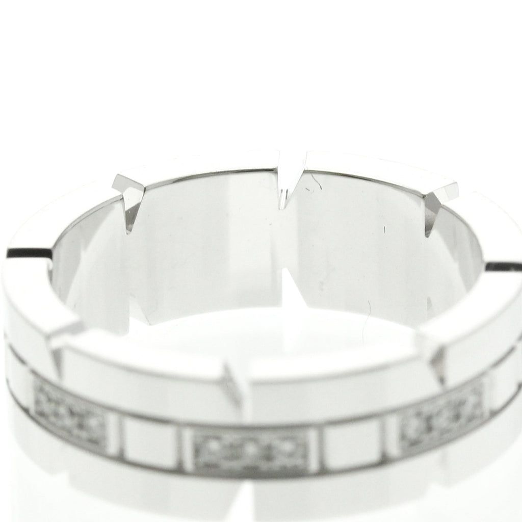 Cartier Tank Française · 18K White Gold · Diamond