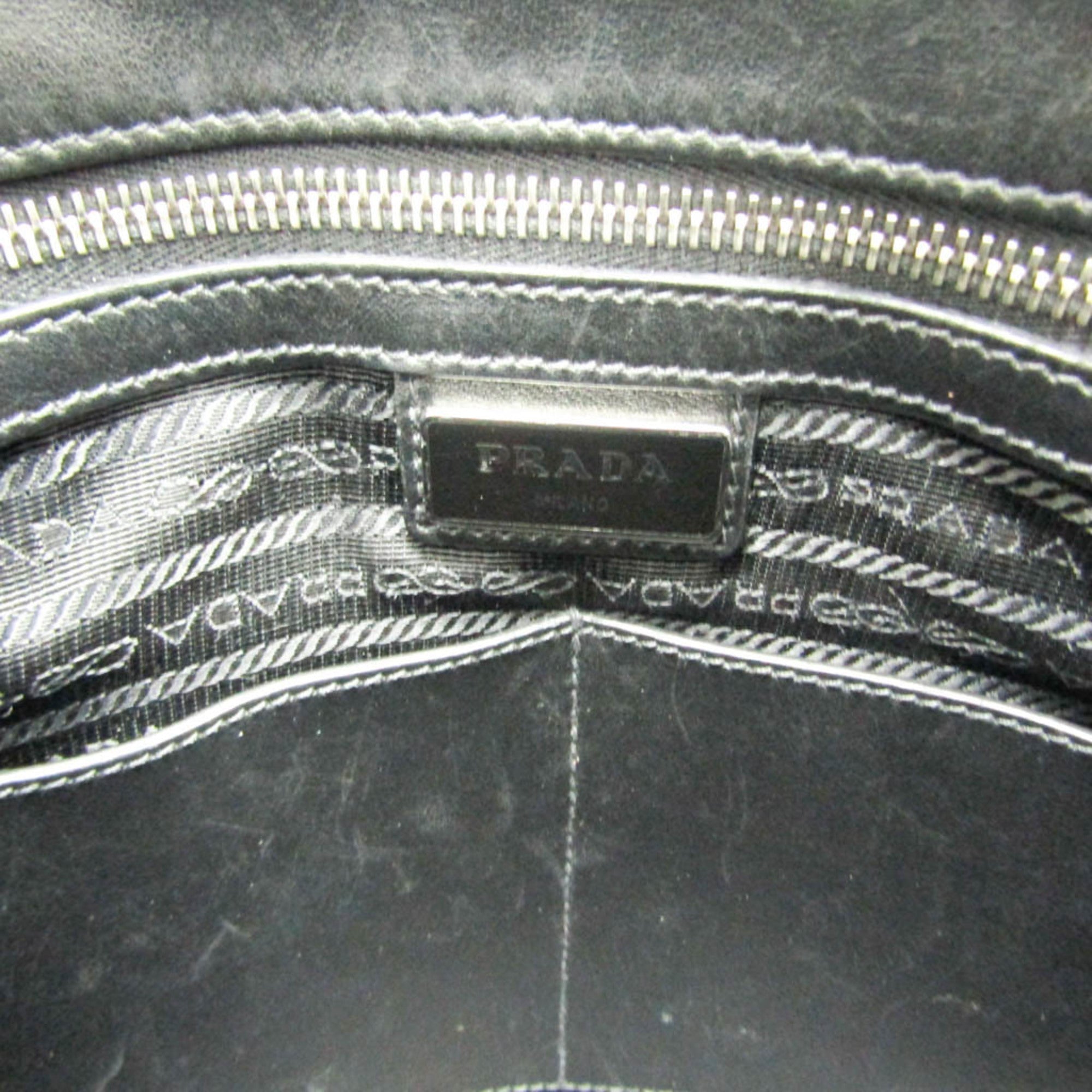 Prada Saffiano · Leather Shoulder Bag