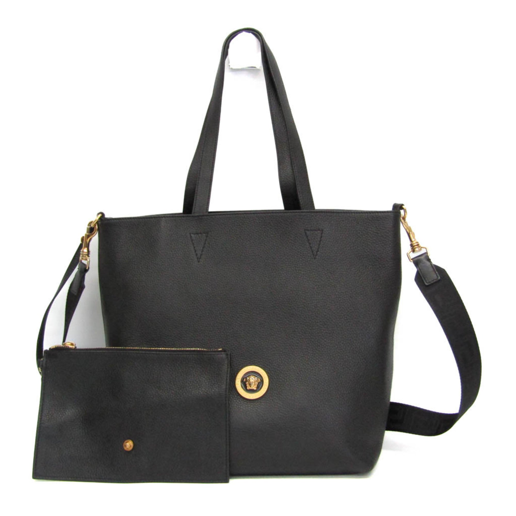 Versace Medusa · Leather Tote