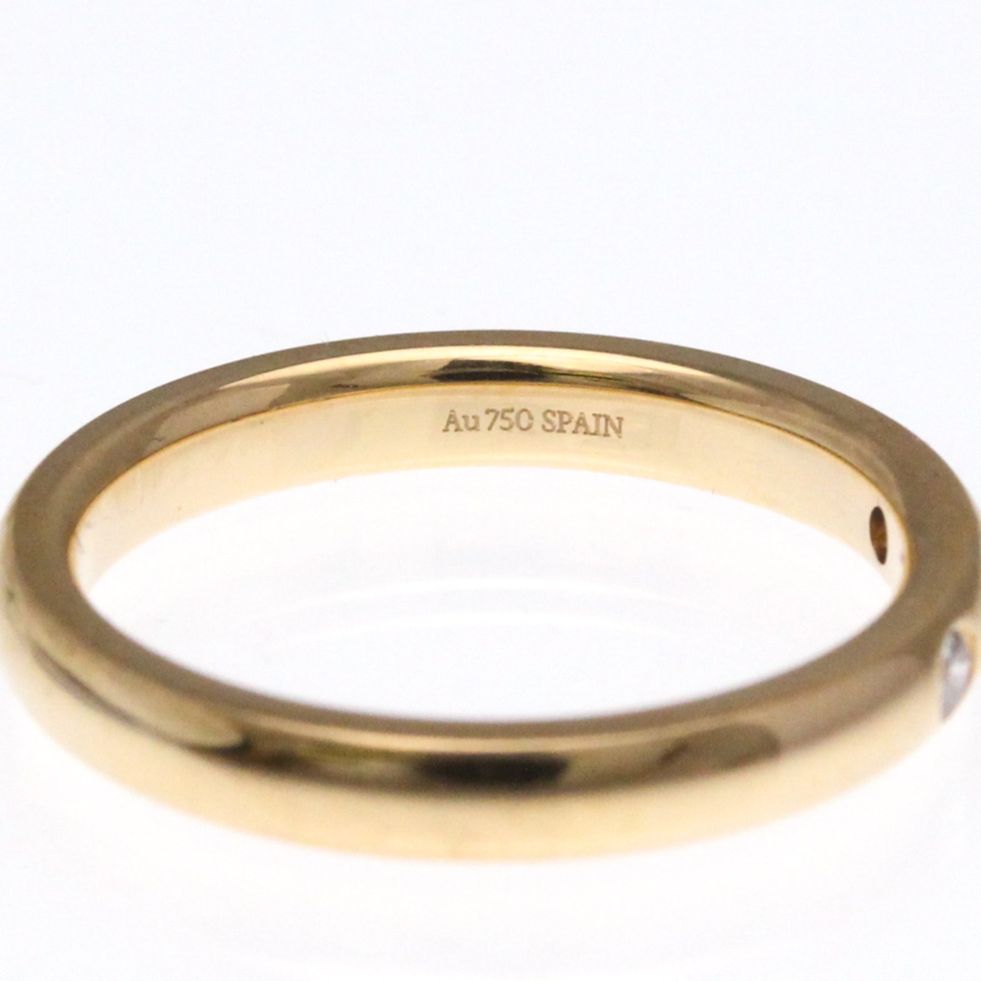 Tiffany Stacking Band · 3 Diamond · Rose Gold