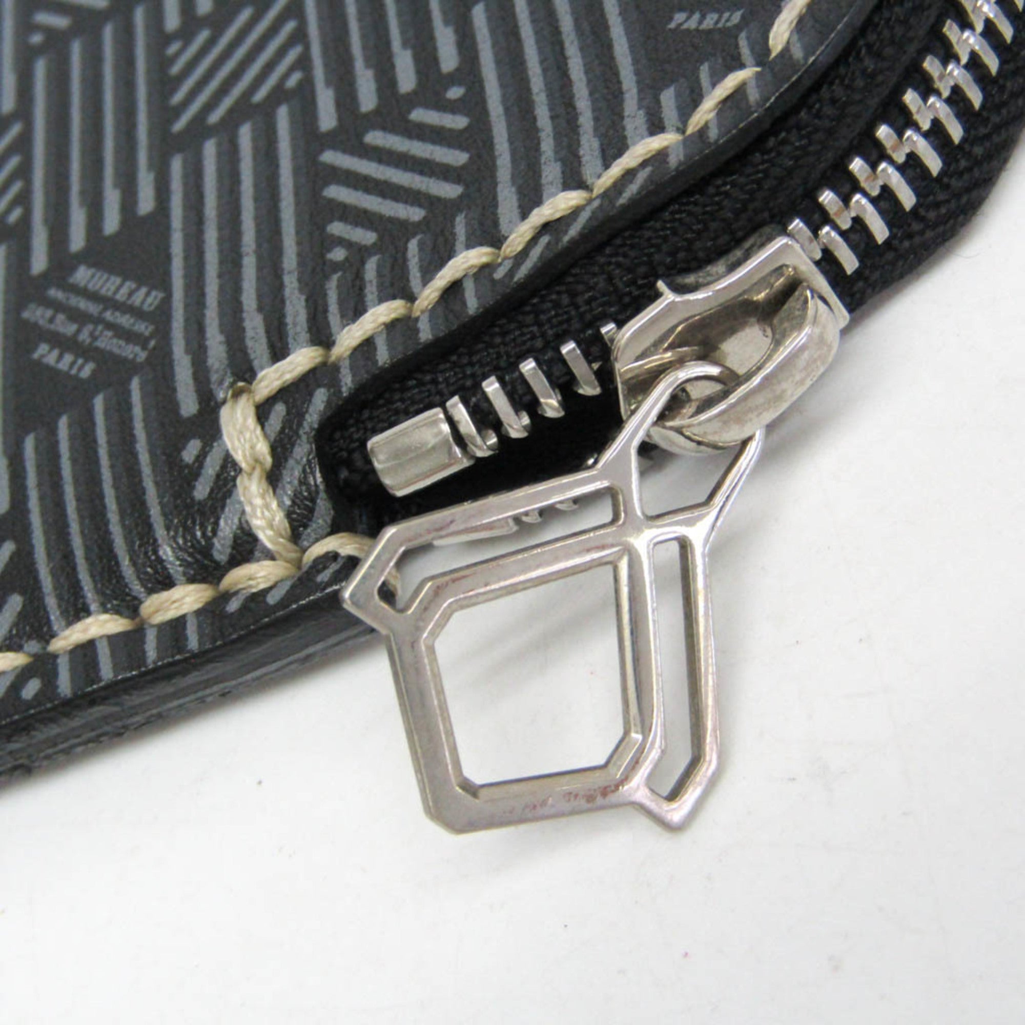 Moreau Leather Clutch · Two-Tone