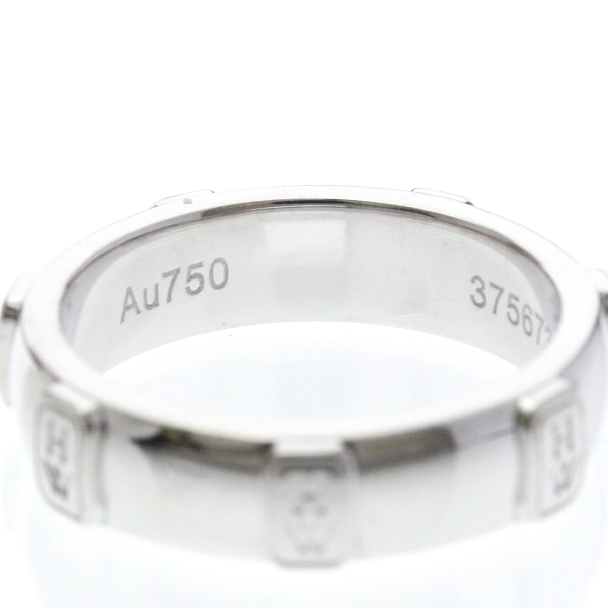 Harry Winston HW Logo · 18K White Gold