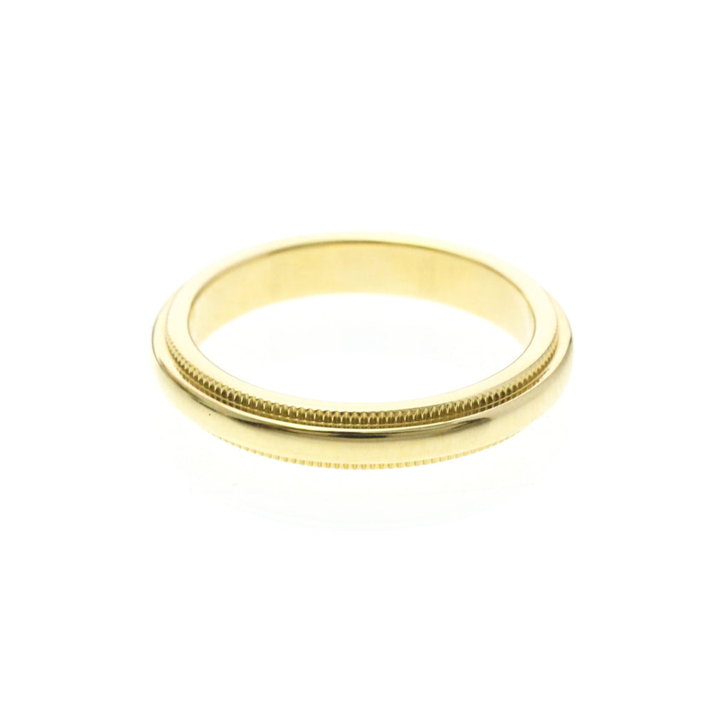 Tiffany Milgrain · 18K Yellow Gold