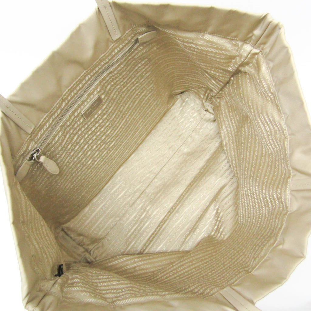Prada Re-Nylon · Leather Trim Tote