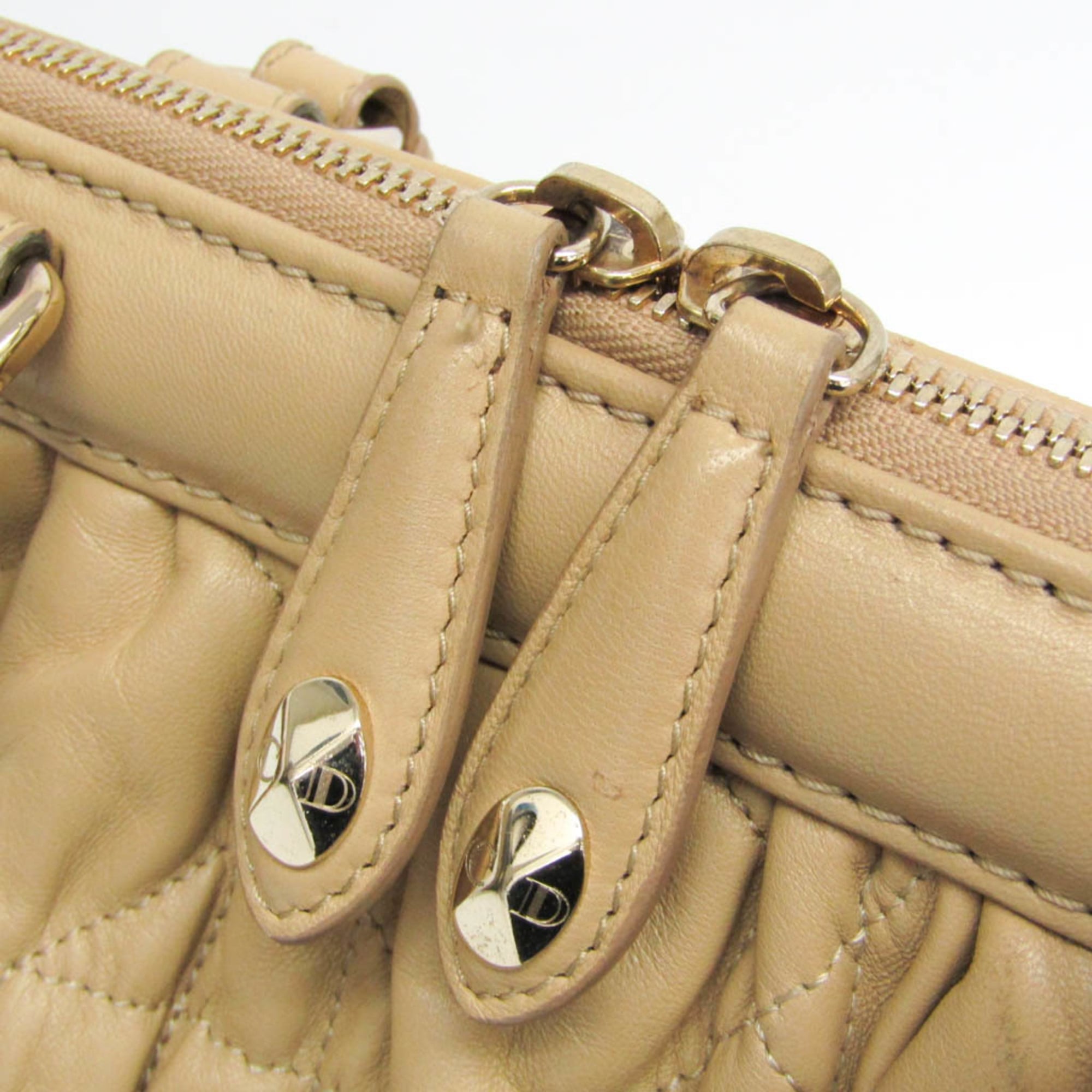 Christian Dior Gaufré · Lambskin