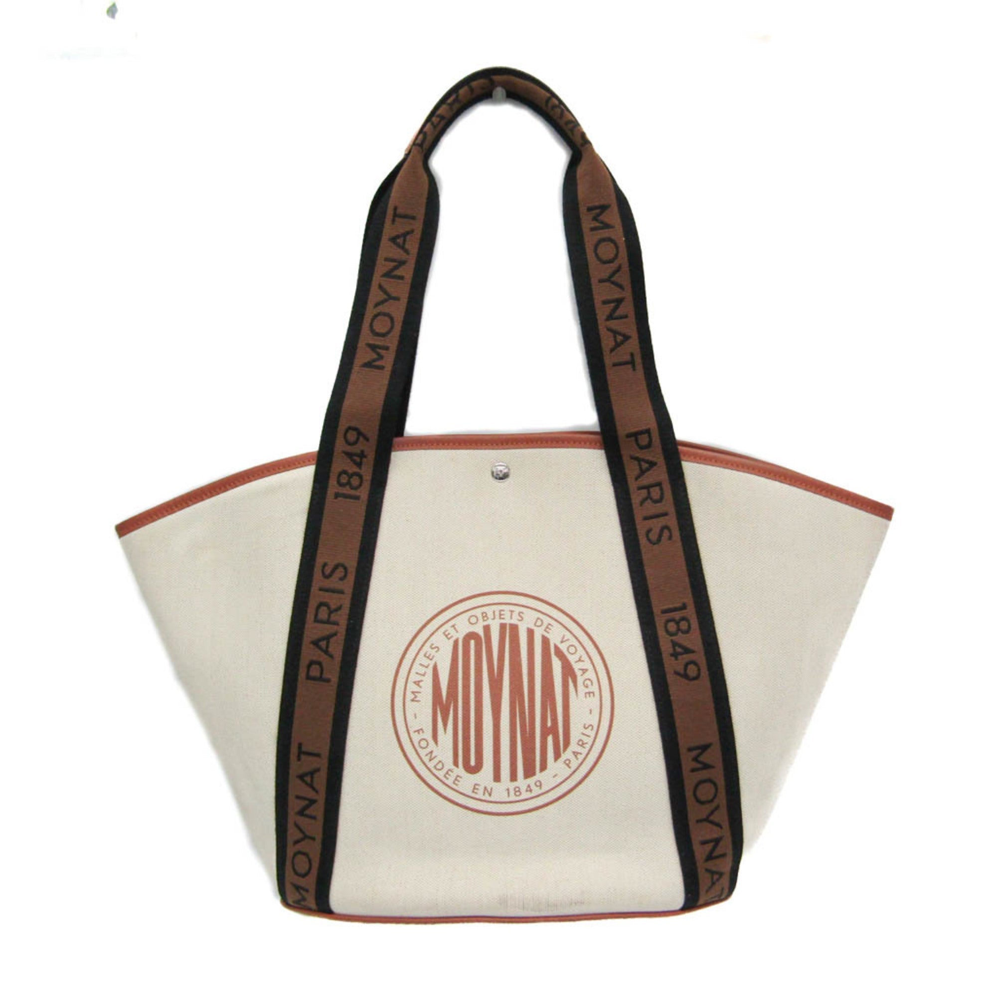 Moynat · Canvas & Leather Tote