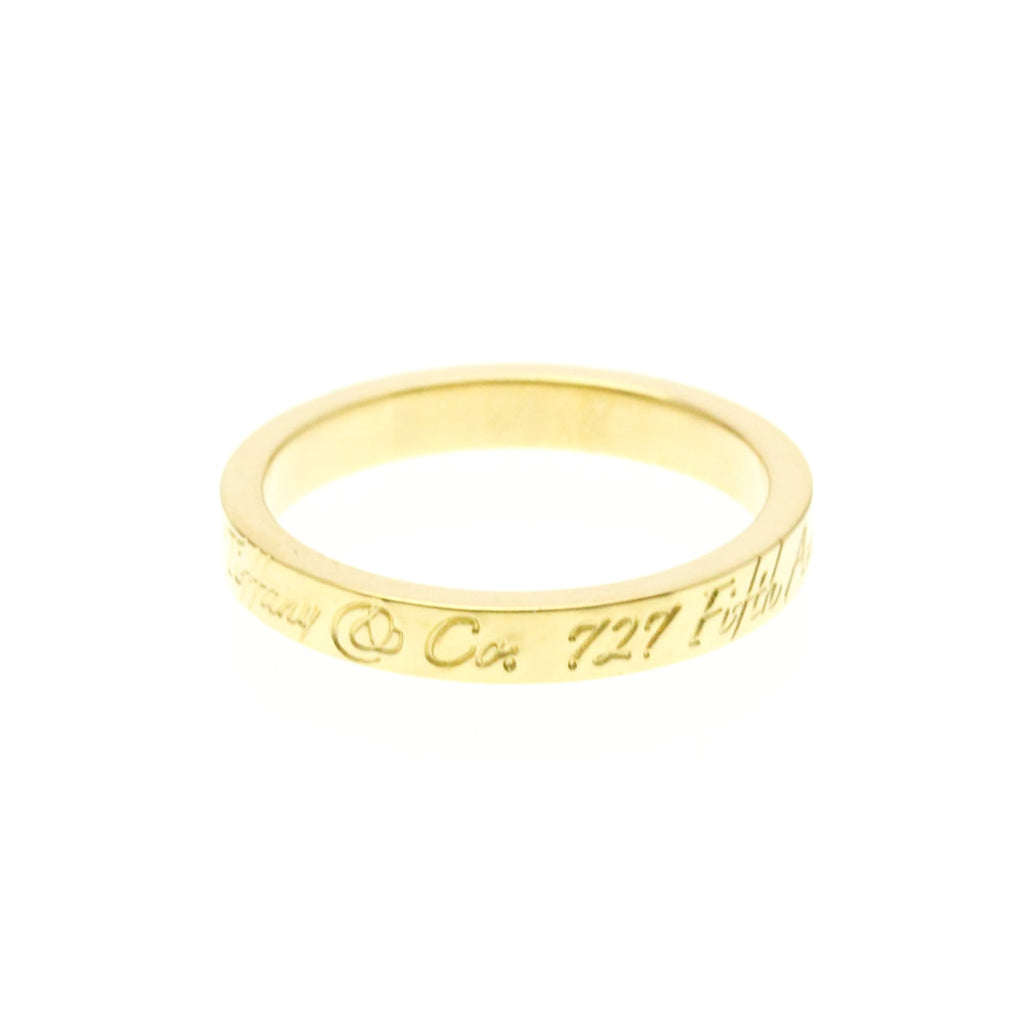 Tiffany · 18K Yellow Gold Band Ring