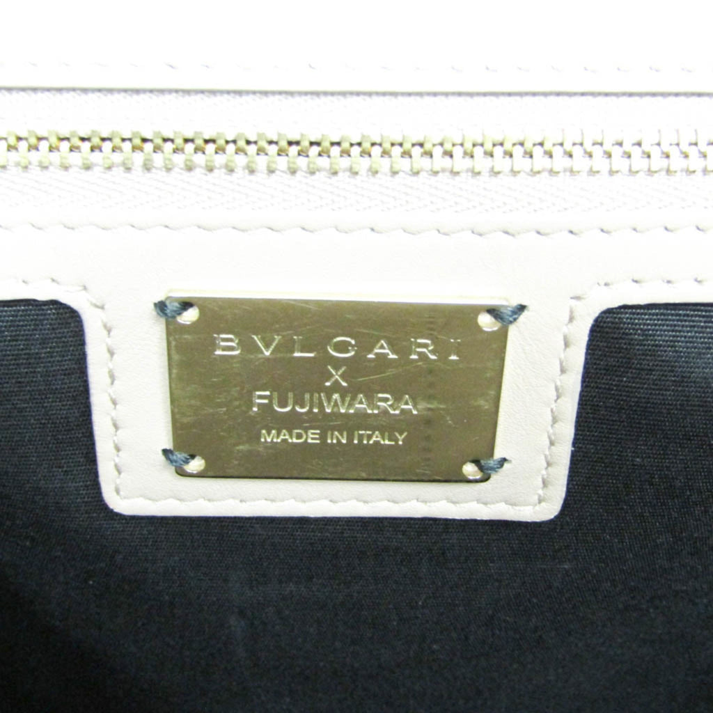 Bvlgari × Fujiwara Fragment · Leather Tote