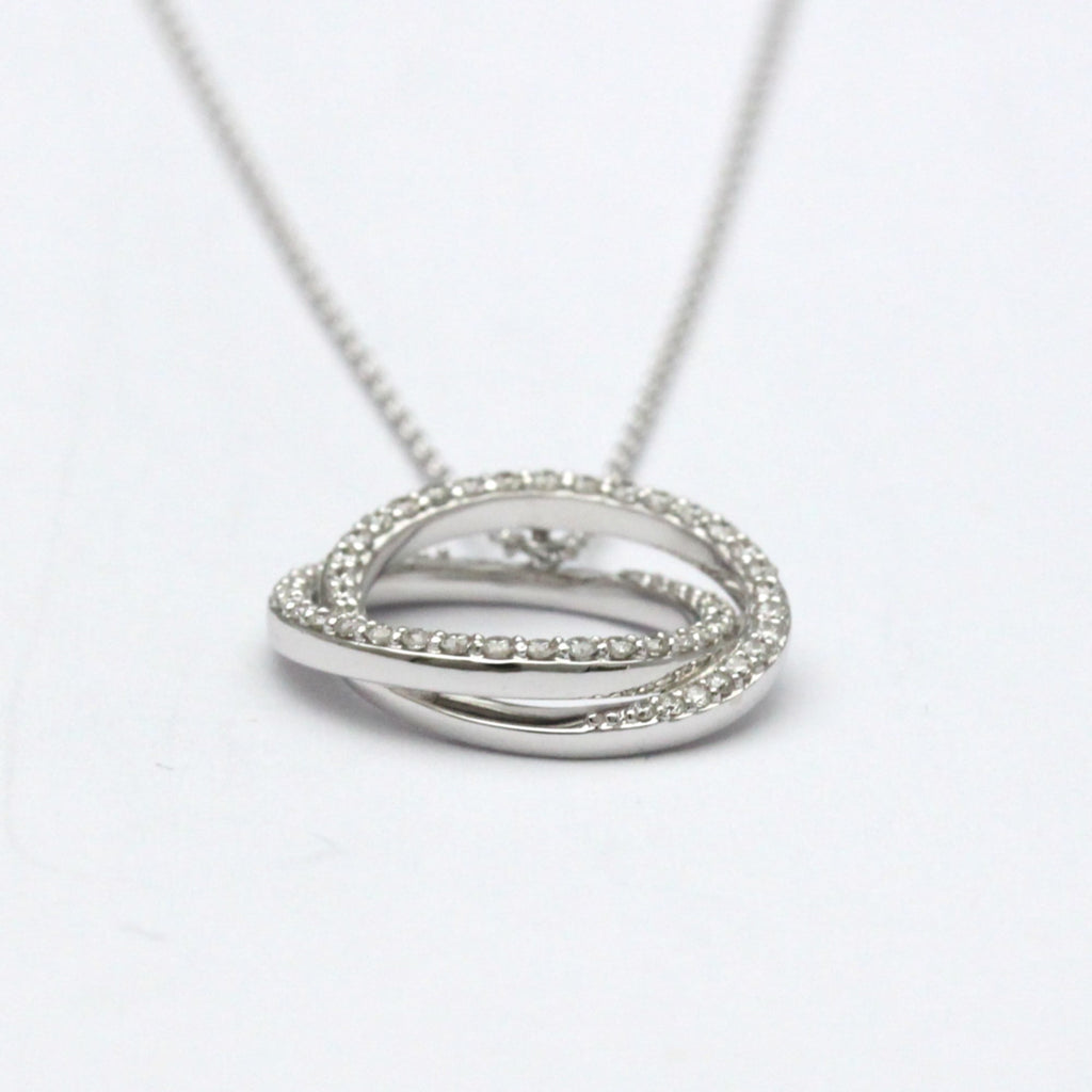 Ponte Vecchio Diamond Circle · 18K White Gold