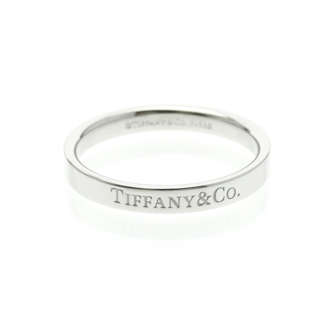 Tiffany Flat Band · Platinum