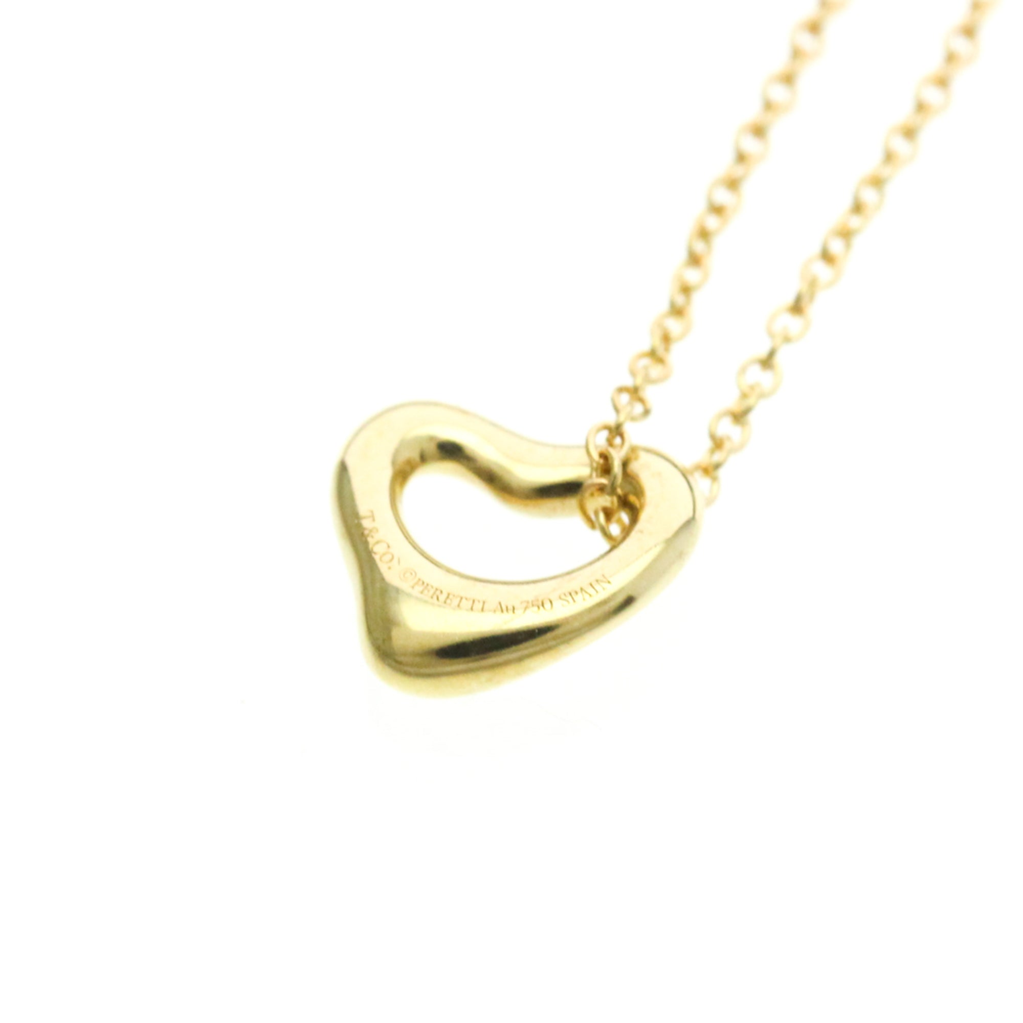 Tiffany Open Heart · 18K Yellow Gold