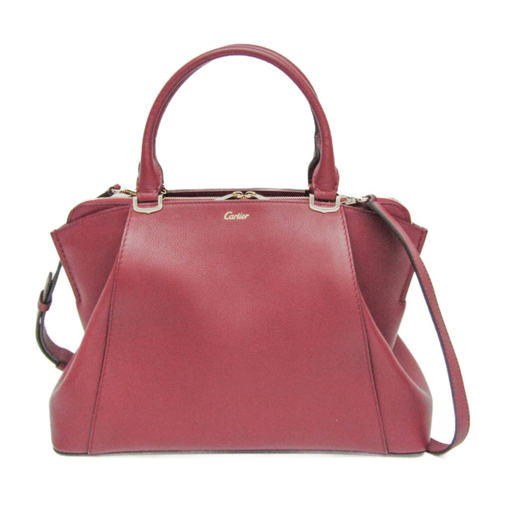 Cartier C de Cartier · Leather Shoulder Bag