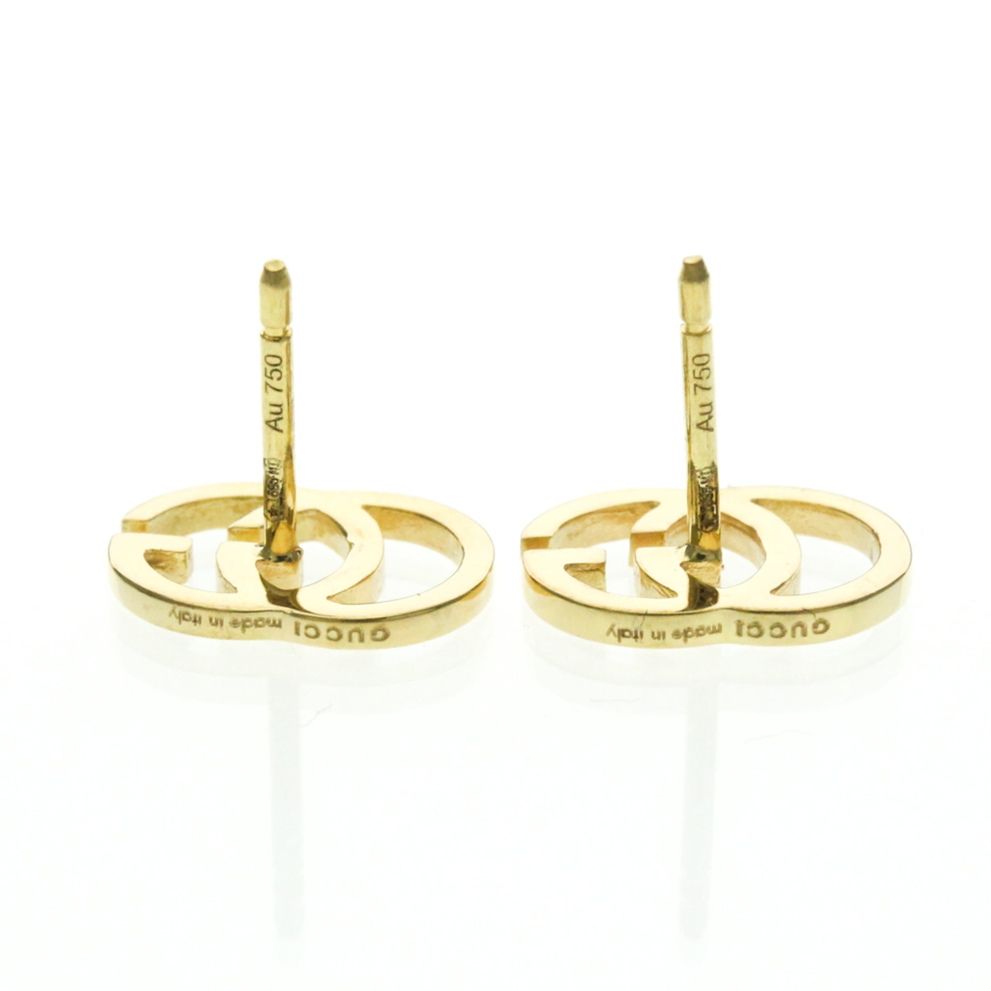 Gucci GG Running · 18K Yellow Gold · Studs