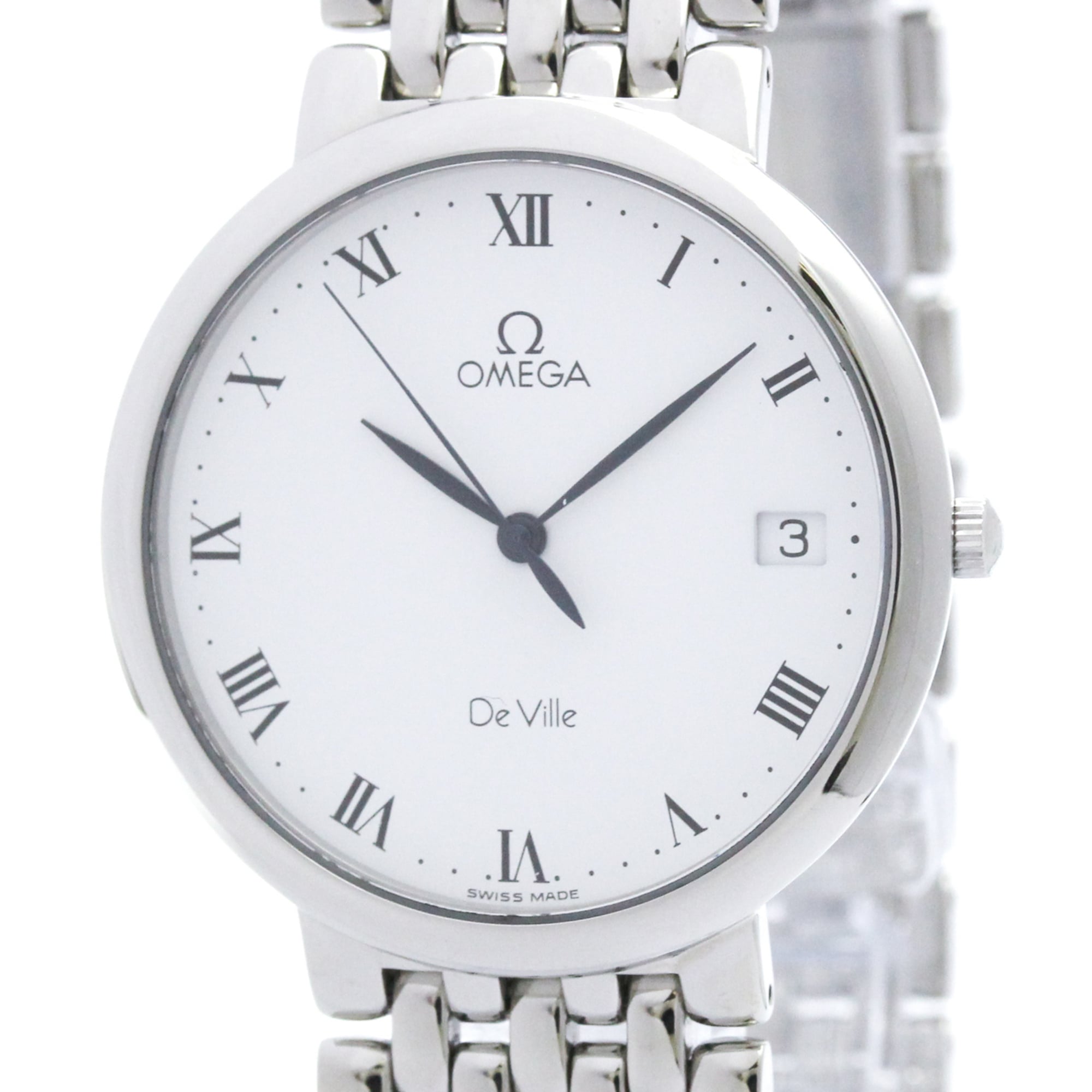 Omega De Ville · Steel · Quartz