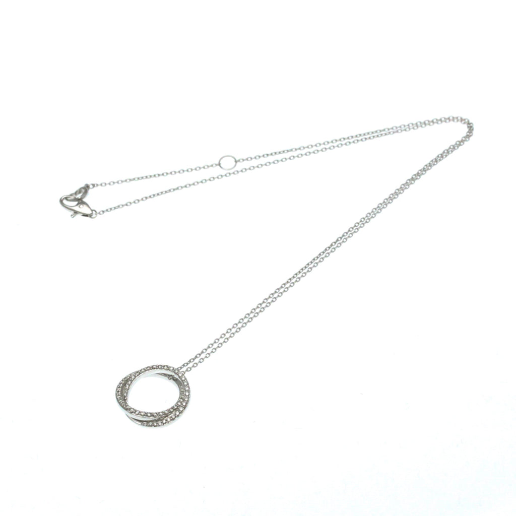 Ponte Vecchio Diamond Circle · 18K White Gold