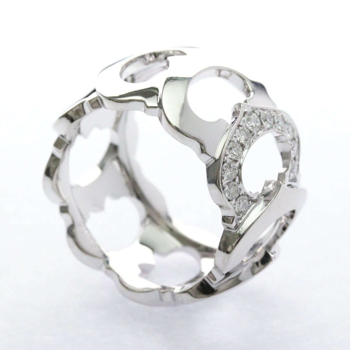Cartier C de Cartier · Diamond · 18K White Gold