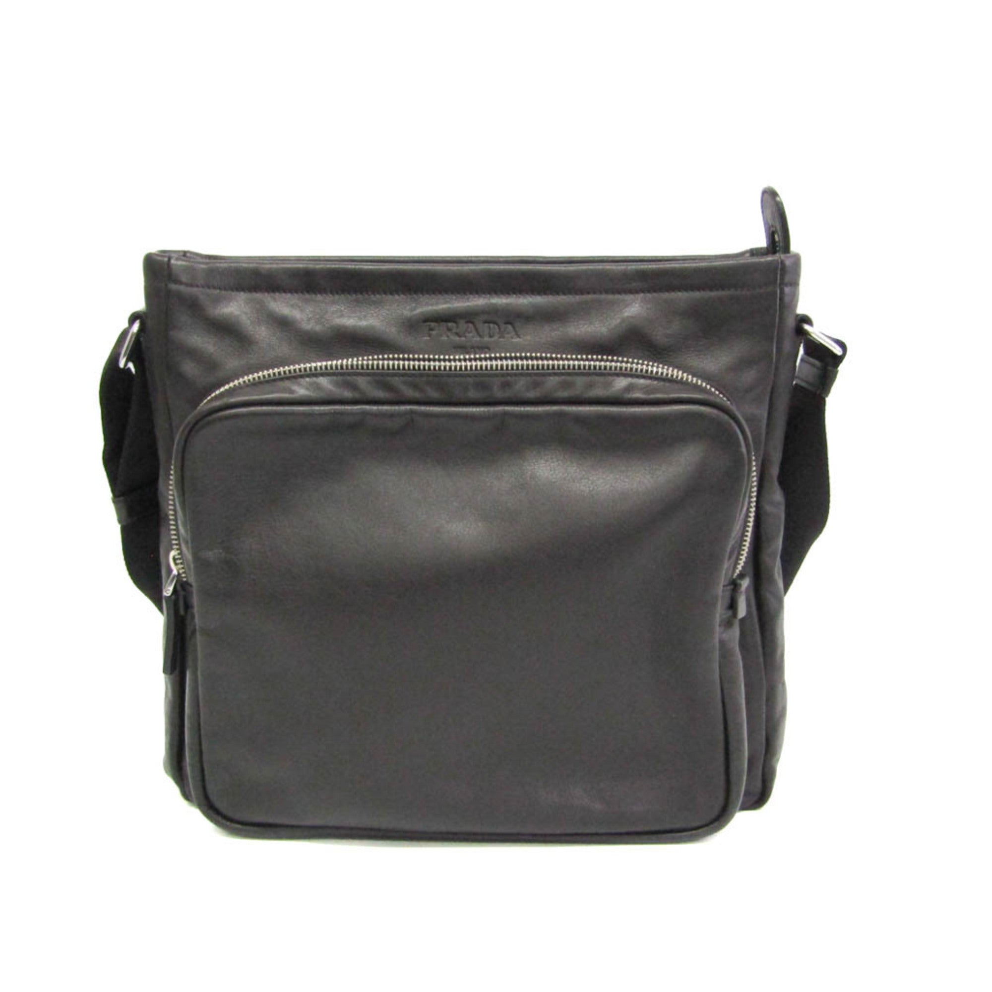 Prada Bandoliera · Leather Shoulder Bag